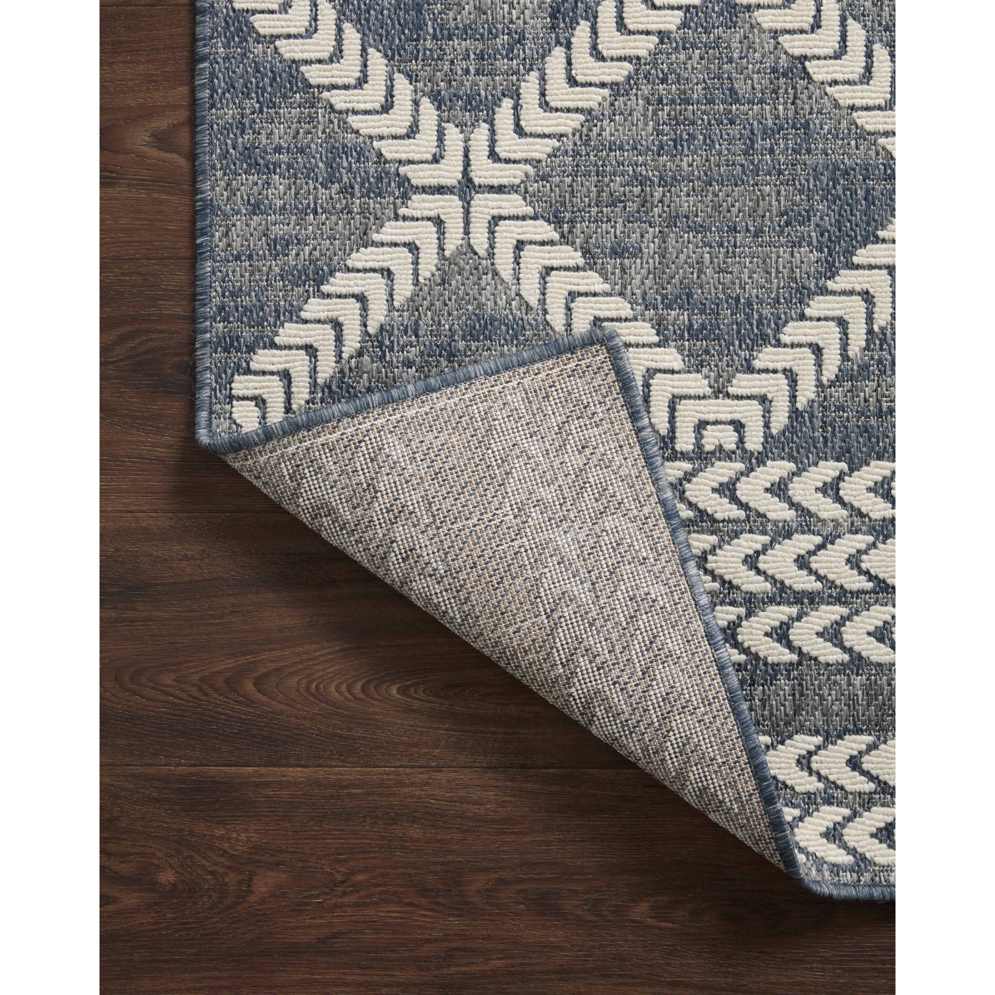 Loloi Rainier RAI-05 Denim/Ivory Rug