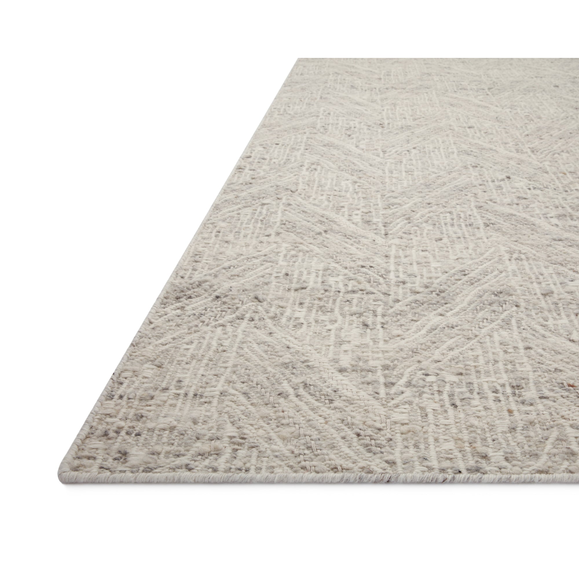 Loloi Raven Silver/Ivory Rug