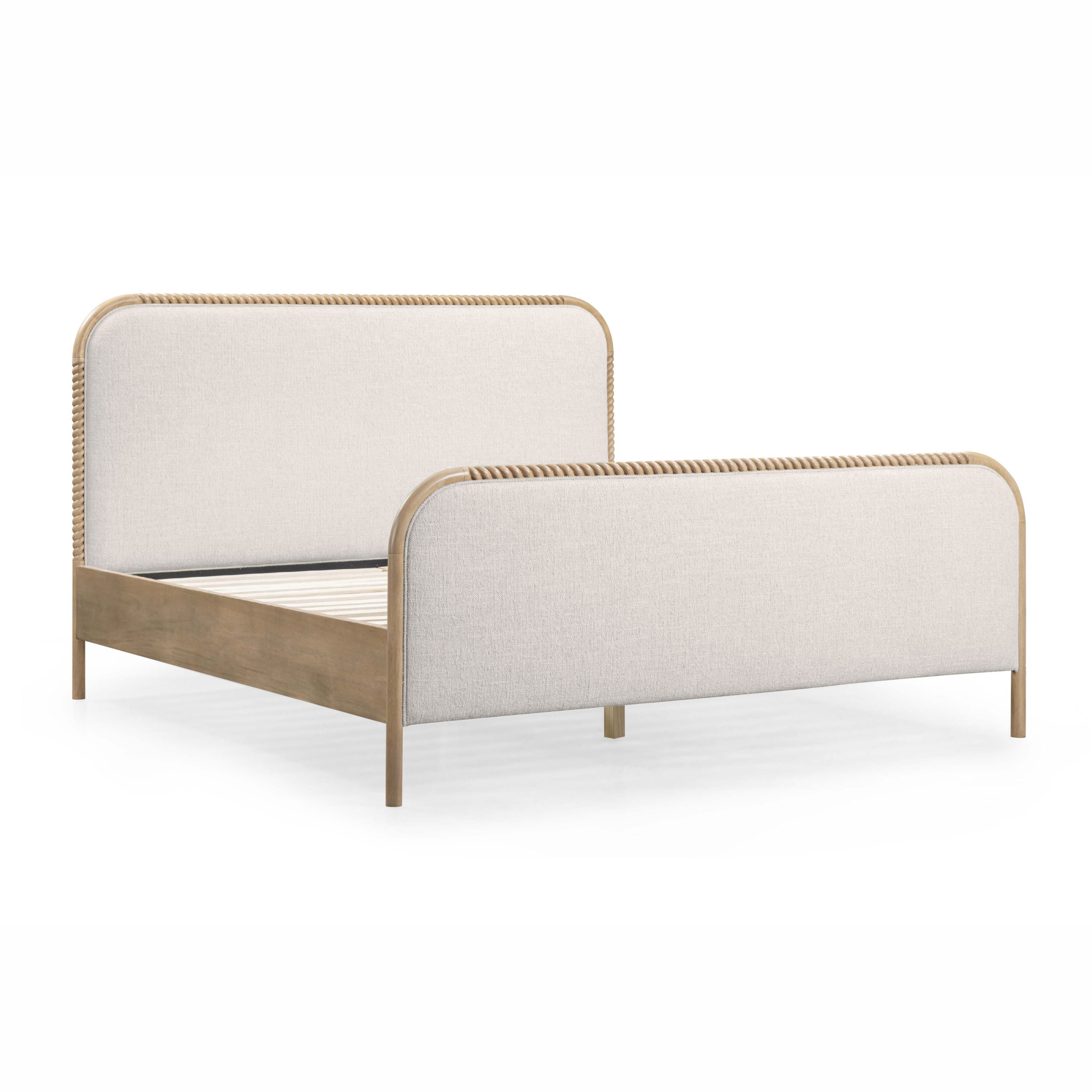 Hatia Basketweave Panel Bed