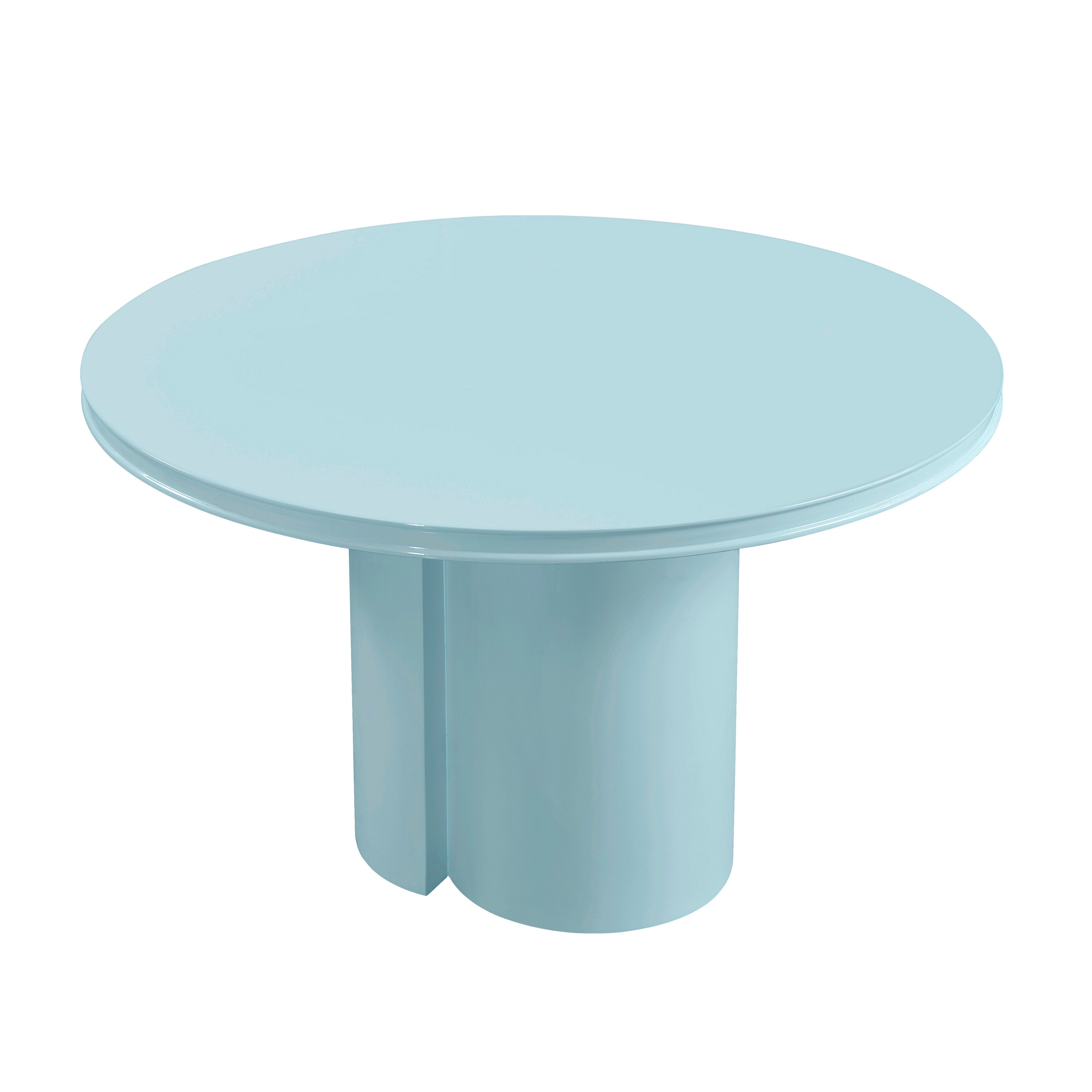 Elora 47" Lacquer Round Dining Table