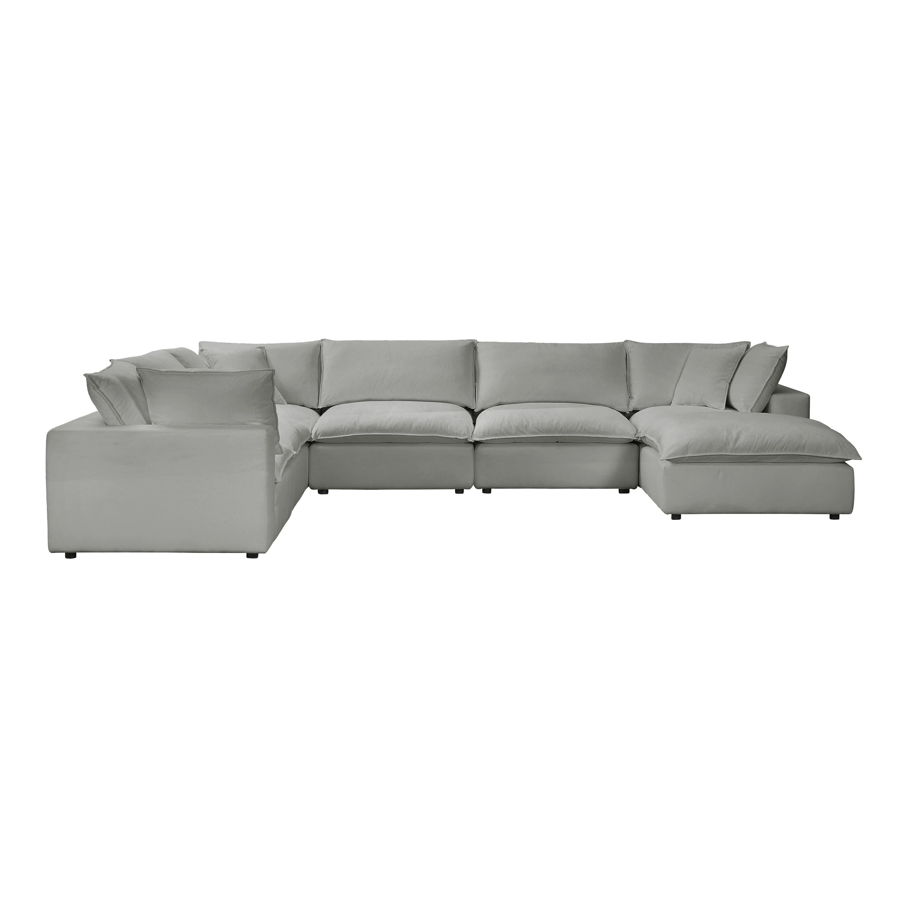 Cali Performance Fabric Modular Large Chaise Sectional Sectionals TOV Furniture Slate , Black Friday Sale TOV Furniture Furniture Sale, Old Bones Co, Mid Century Furniture Sale, Four Hands Furniture, Black Friday Sale Cali Performance Fabric Modular Large Chaise Sectional,Gus Sale, Perigold Cali Performance Fabric Modular Large Chaise Sectional Sectionals Black Friday Sale , Perigold Sale Cali Performance Fabric Modular Large Chaise Sectional,Cali Performance Fabric Modular Large Chaise Sectional Lulu and G