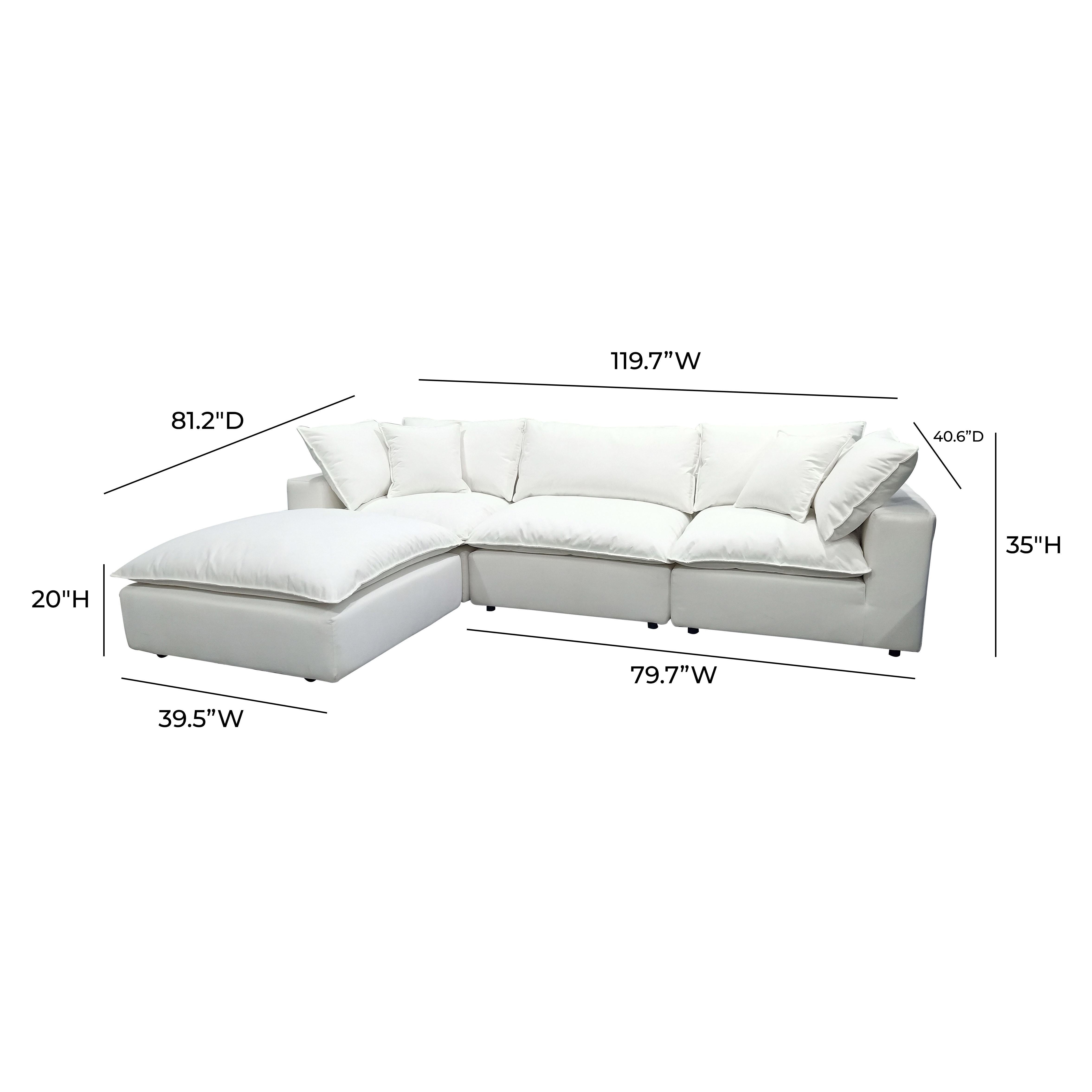 Cali Performance Fabric Modular 4 Piece Sectional Sectionals TOV Furniture , Black Friday Sale TOV Furniture Furniture Sale, Old Bones Co, Mid Century Furniture Sale, Four Hands Furniture, Black Friday Sale Cali Performance Fabric Modular 4 Piece Sectional,Gus Sale, Perigold Cali Performance Fabric Modular 4 Piece Sectional Sectionals Black Friday Sale , Perigold Sale Cali Performance Fabric Modular 4 Piece Sectional,Cali Performance Fabric Modular 4 Piece Sectional Lulu and Georgia, Burke Decor Sale Cali P
