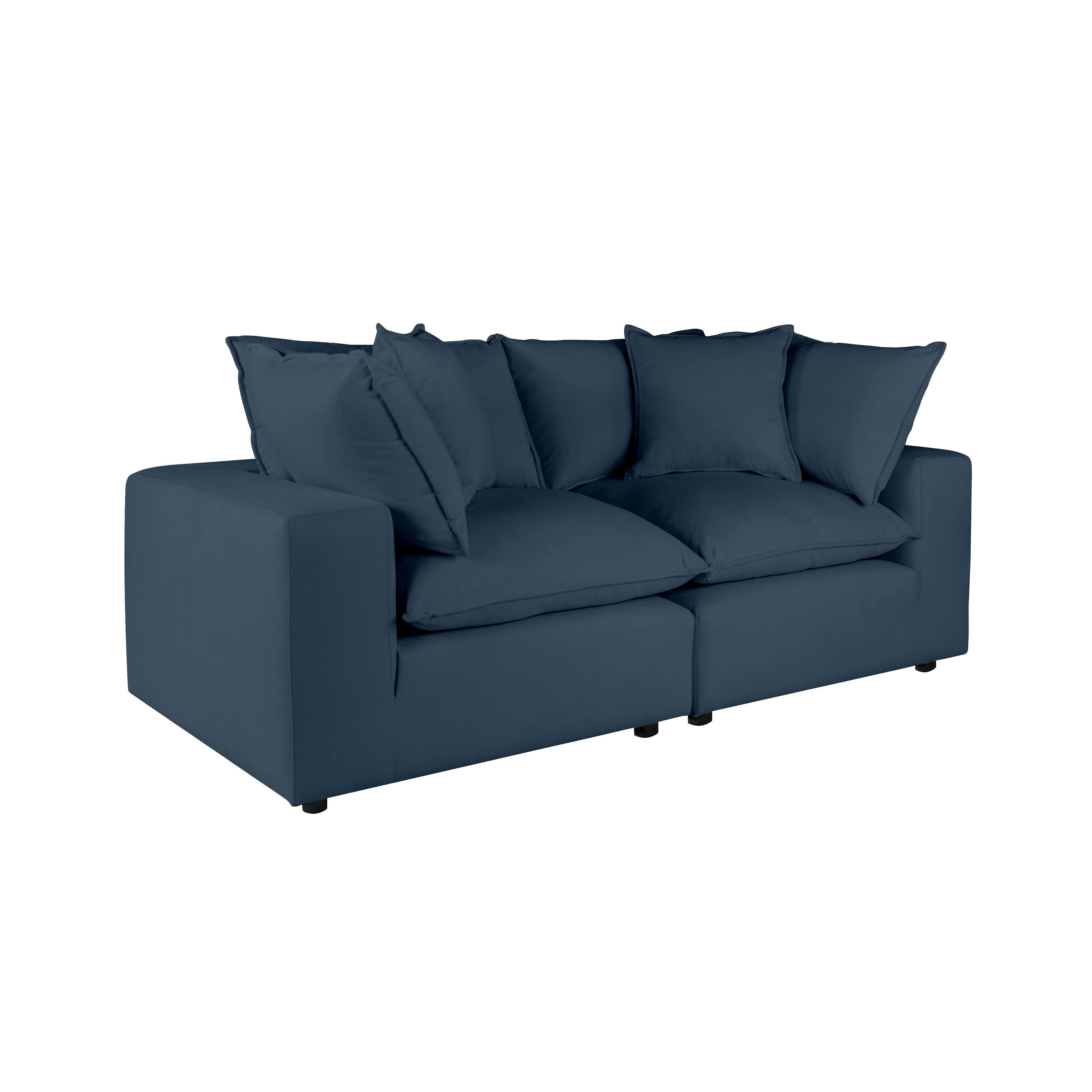 Cali Performance Fabric Modular Loveseat Sofas TOV Furniture Navy , Black Friday Sale TOV Furniture Furniture Sale, Old Bones Co, Mid Century Furniture Sale, Four Hands Furniture, Black Friday Sale Cali Performance Fabric Modular Loveseat,Gus Sale, Perigold Cali Performance Fabric Modular Loveseat Sofas Black Friday Sale , Perigold Sale Cali Performance Fabric Modular Loveseat,Cali Performance Fabric Modular Loveseat Lulu and Georgia, Burke Decor Sale Cali Performance Fabric Modular Loveseat, www.oldbonesco