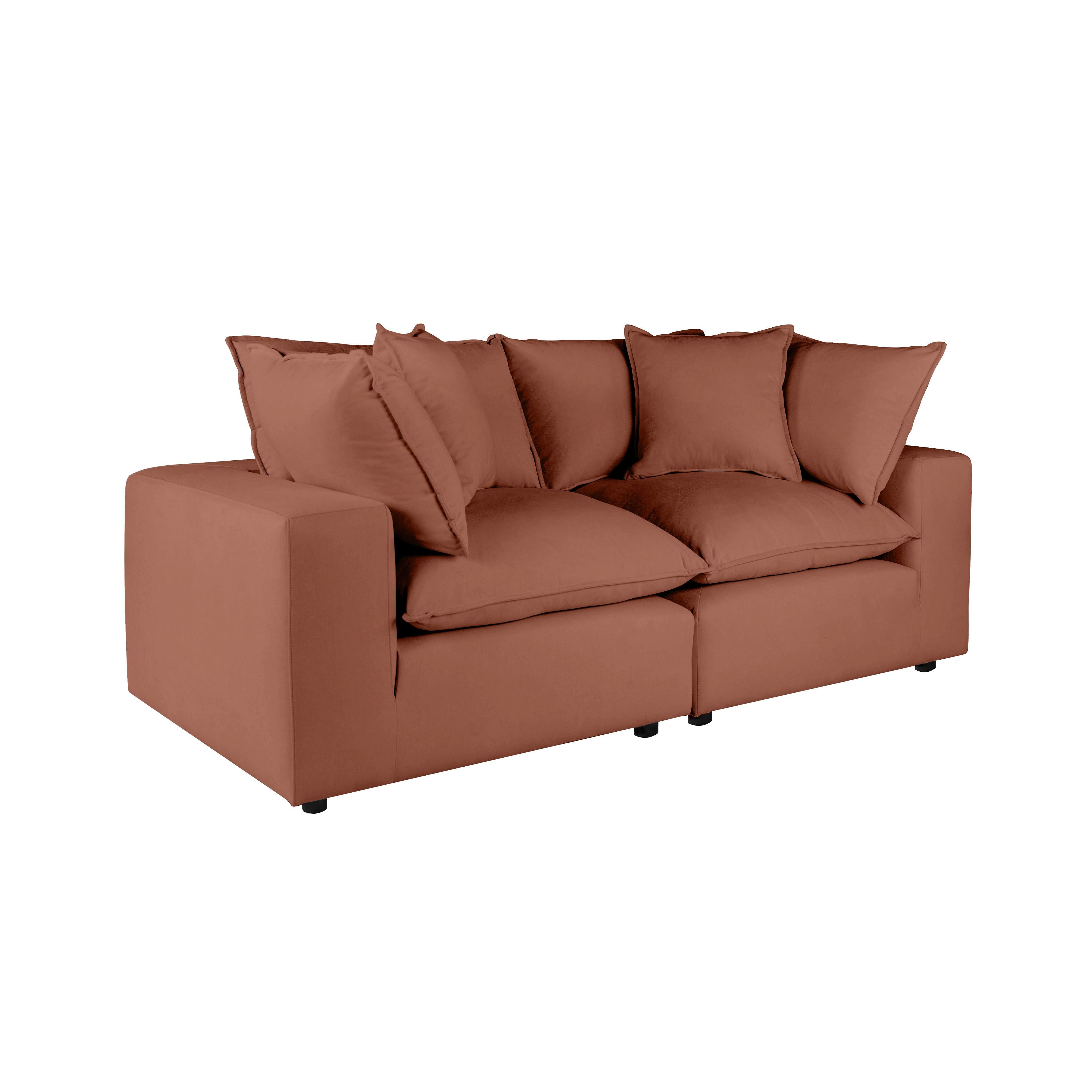 Cali Performance Fabric Modular Loveseat Sofas TOV Furniture Rust Sofas, Mid Century Furniture, Furniture Sale, Old Bones Co, Mid Century Furniture Sale, Four Hands Furniture, Sale,Gus, Sale,Perigold Cali Performance Fabric Modular Loveseat Sofas Sale, Perigold Sale Cali Performance Fabric Modular Loveseat,Cali Performance Fabric Modular Loveseat Lulu and Georgia, Burke Decor Sale Cali Performance Fabric Modular Loveseat, www.oldbonesco.com
