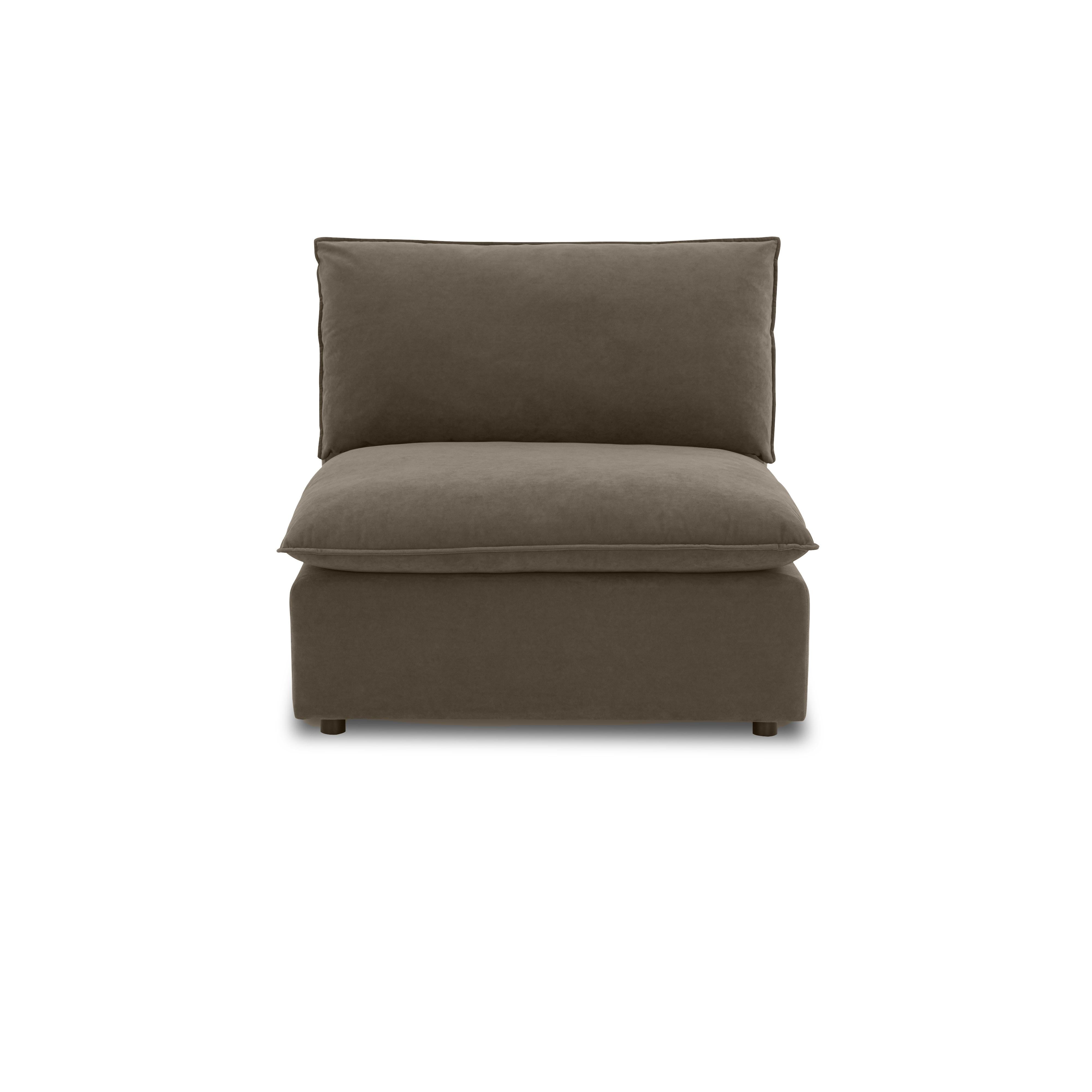 Cali Chocolate Brown Performance Velvet Armless Chair Sectionals TOV Furniture , Black Friday Sale TOV Furniture Furniture Sale, Old Bones Co, Mid Century Furniture Sale, Four Hands Furniture, Black Friday Sale Cali Chocolate Brown Performance Velvet Armless Chair,Gus Sale, Perigold Cali Chocolate Brown Performance Velvet Armless Chair Sectionals Black Friday Sale , Perigold Sale Cali Chocolate Brown Performance Velvet Armless Chair,Cali Chocolate Brown Performance Velvet Armless Chair Lulu and Georgia, Bur