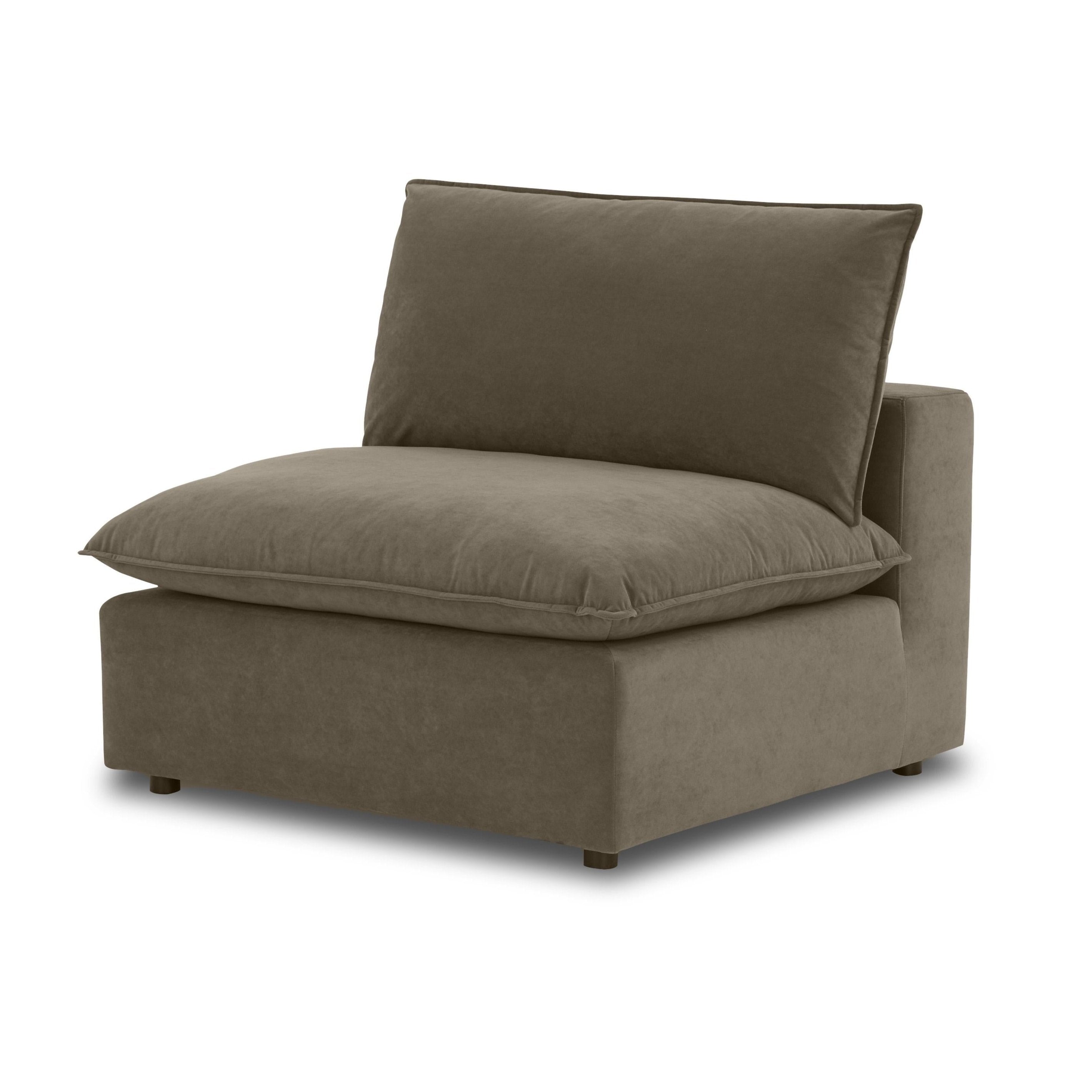 Cali Chocolate Brown Performance Velvet Armless Chair Sectionals TOV Furniture , Black Friday Sale TOV Furniture Furniture Sale, Old Bones Co, Mid Century Furniture Sale, Four Hands Furniture, Black Friday Sale Cali Chocolate Brown Performance Velvet Armless Chair,Gus Sale, Perigold Cali Chocolate Brown Performance Velvet Armless Chair Sectionals Black Friday Sale , Perigold Sale Cali Chocolate Brown Performance Velvet Armless Chair,Cali Chocolate Brown Performance Velvet Armless Chair Lulu and Georgia, Bur