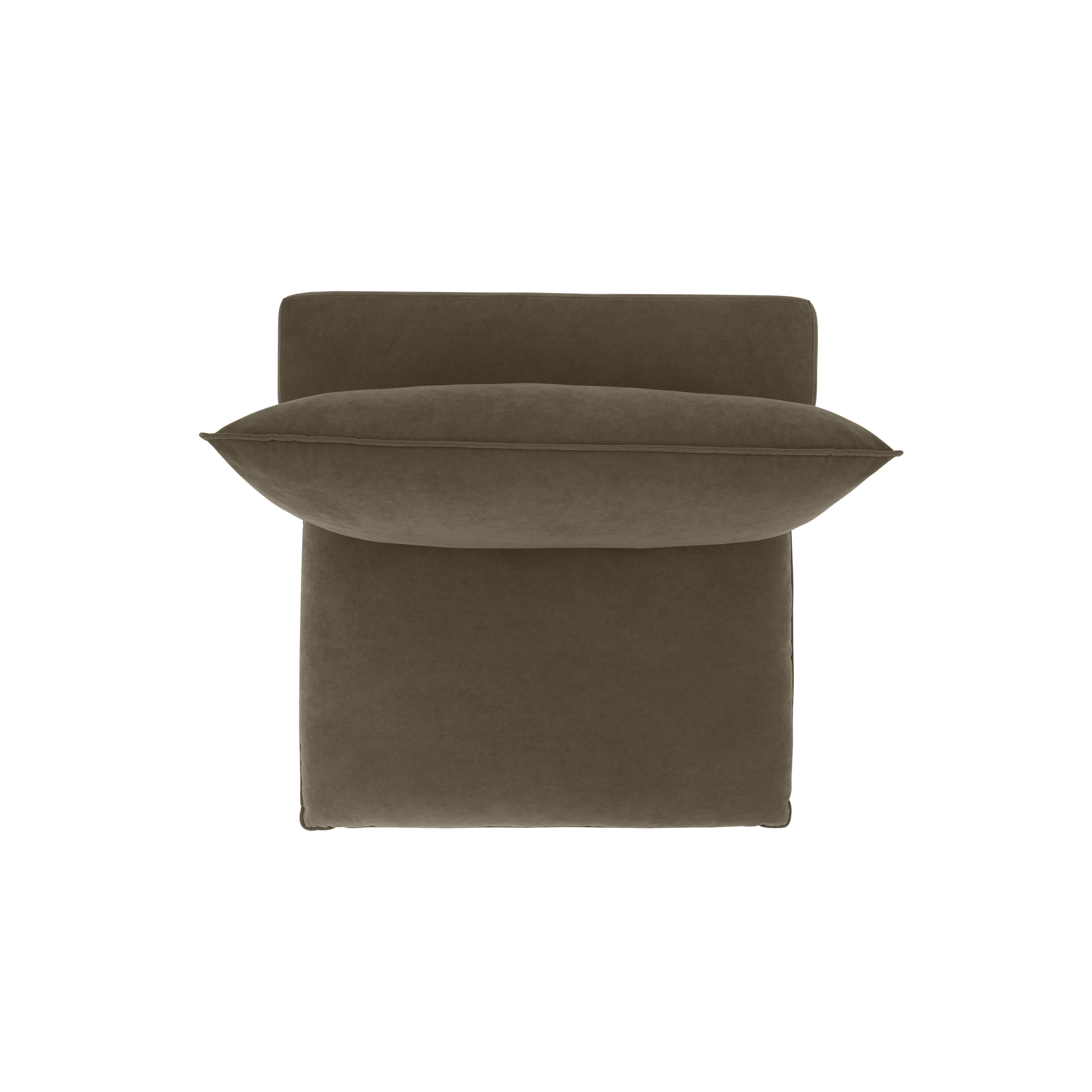 Cali Chocolate Brown Performance Velvet Armless Chair Sectionals TOV Furniture , Black Friday Sale TOV Furniture Furniture Sale, Old Bones Co, Mid Century Furniture Sale, Four Hands Furniture, Black Friday Sale Cali Chocolate Brown Performance Velvet Armless Chair,Gus Sale, Perigold Cali Chocolate Brown Performance Velvet Armless Chair Sectionals Black Friday Sale , Perigold Sale Cali Chocolate Brown Performance Velvet Armless Chair,Cali Chocolate Brown Performance Velvet Armless Chair Lulu and Georgia, Bur