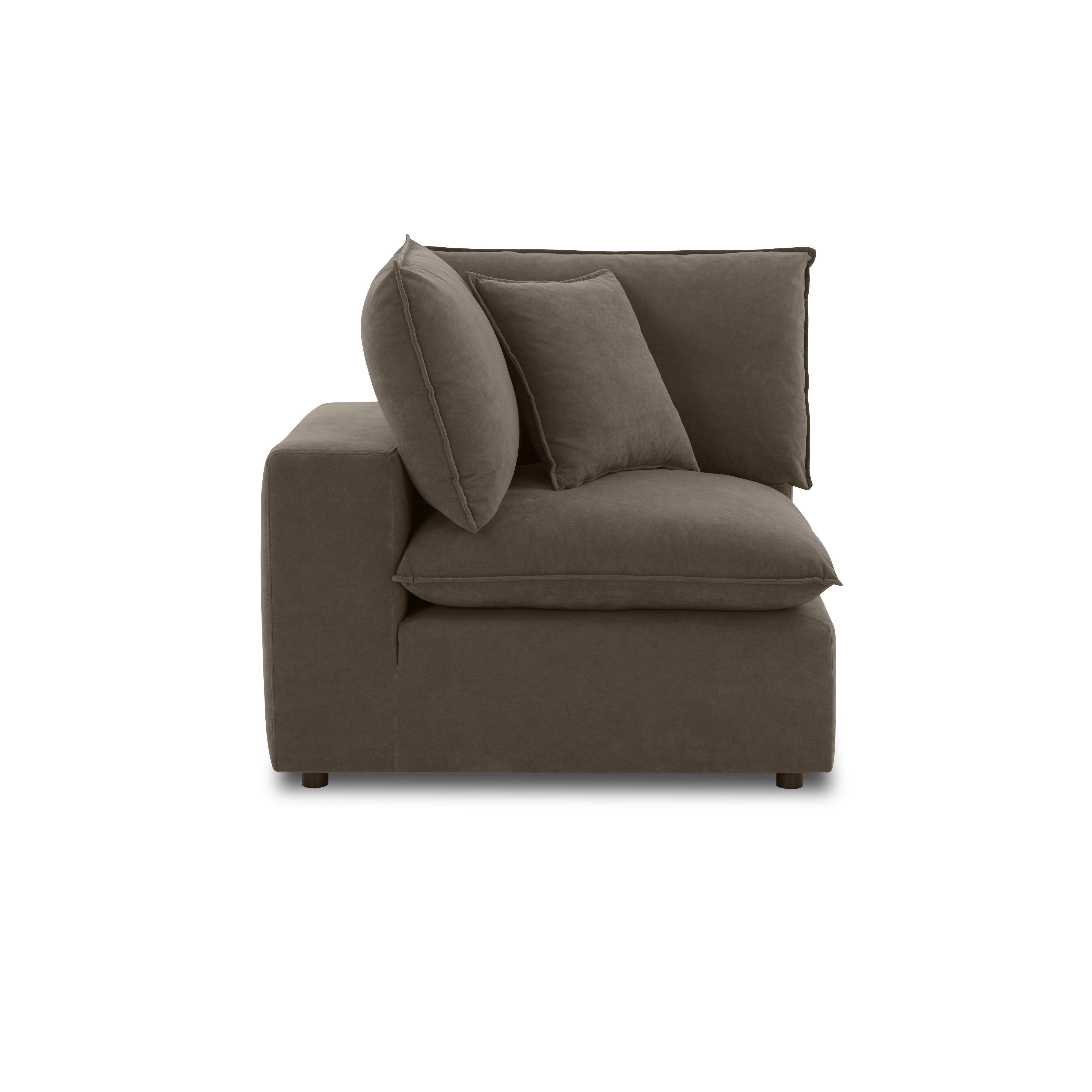 Cali Chocolate Brown Performance Velvet Corner Chair Sectionals TOV Furniture , Black Friday Sale TOV Furniture Furniture Sale, Old Bones Co, Mid Century Furniture Sale, Four Hands Furniture, Black Friday Sale Cali Chocolate Brown Performance Velvet Corner Chair,Gus Sale, Perigold Cali Chocolate Brown Performance Velvet Corner Chair Sectionals Black Friday Sale , Perigold Sale Cali Chocolate Brown Performance Velvet Corner Chair,Cali Chocolate Brown Performance Velvet Corner Chair Lulu and Georgia, Burke De