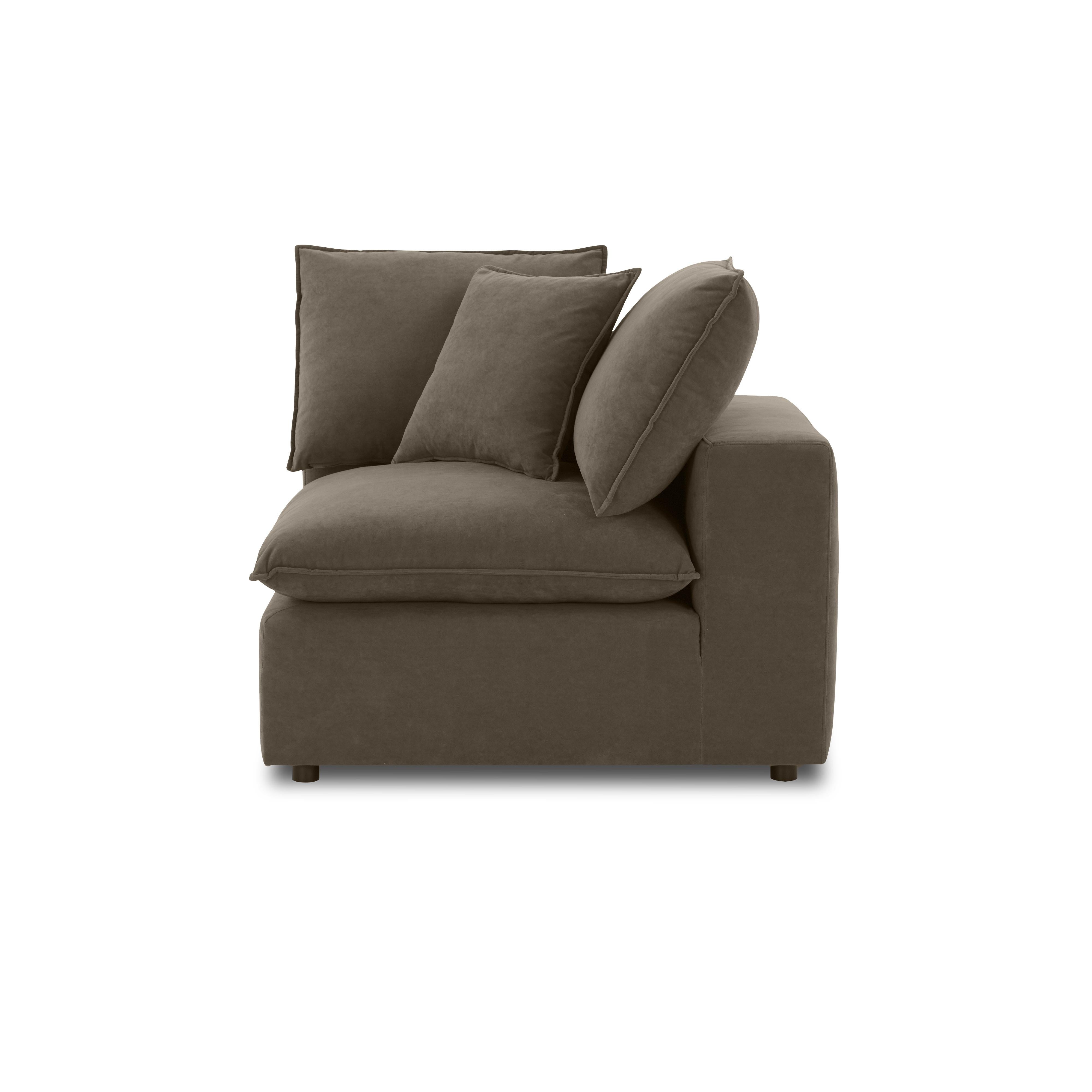 Cali Chocolate Brown Performance Velvet Corner Chair Sectionals TOV Furniture , Black Friday Sale TOV Furniture Furniture Sale, Old Bones Co, Mid Century Furniture Sale, Four Hands Furniture, Black Friday Sale Cali Chocolate Brown Performance Velvet Corner Chair,Gus Sale, Perigold Cali Chocolate Brown Performance Velvet Corner Chair Sectionals Black Friday Sale , Perigold Sale Cali Chocolate Brown Performance Velvet Corner Chair,Cali Chocolate Brown Performance Velvet Corner Chair Lulu and Georgia, Burke De