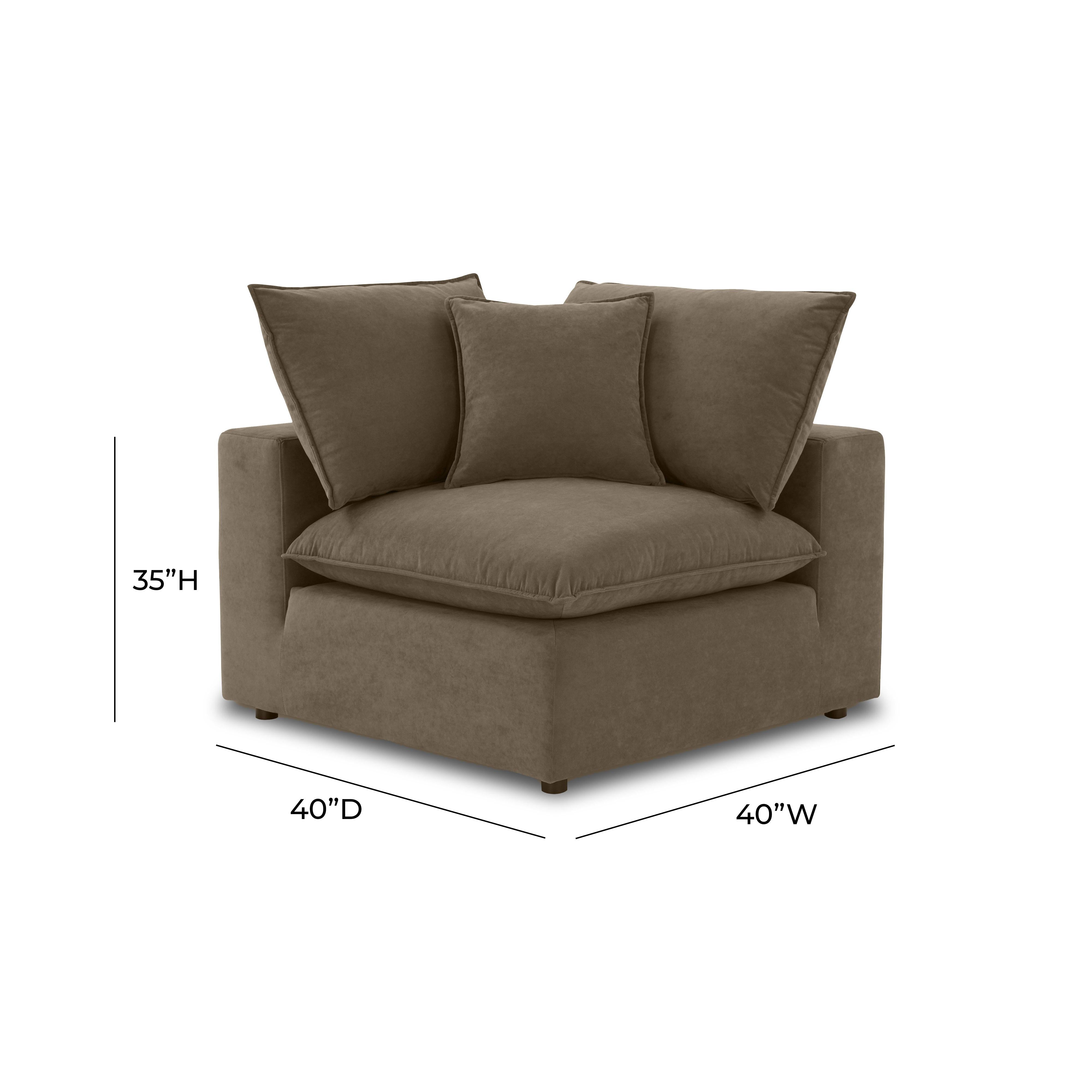 Cali Chocolate Brown Performance Velvet Corner Chair Sectionals TOV Furniture , Black Friday Sale TOV Furniture Furniture Sale, Old Bones Co, Mid Century Furniture Sale, Four Hands Furniture, Black Friday Sale Cali Chocolate Brown Performance Velvet Corner Chair,Gus Sale, Perigold Cali Chocolate Brown Performance Velvet Corner Chair Sectionals Black Friday Sale , Perigold Sale Cali Chocolate Brown Performance Velvet Corner Chair,Cali Chocolate Brown Performance Velvet Corner Chair Lulu and Georgia, Burke De