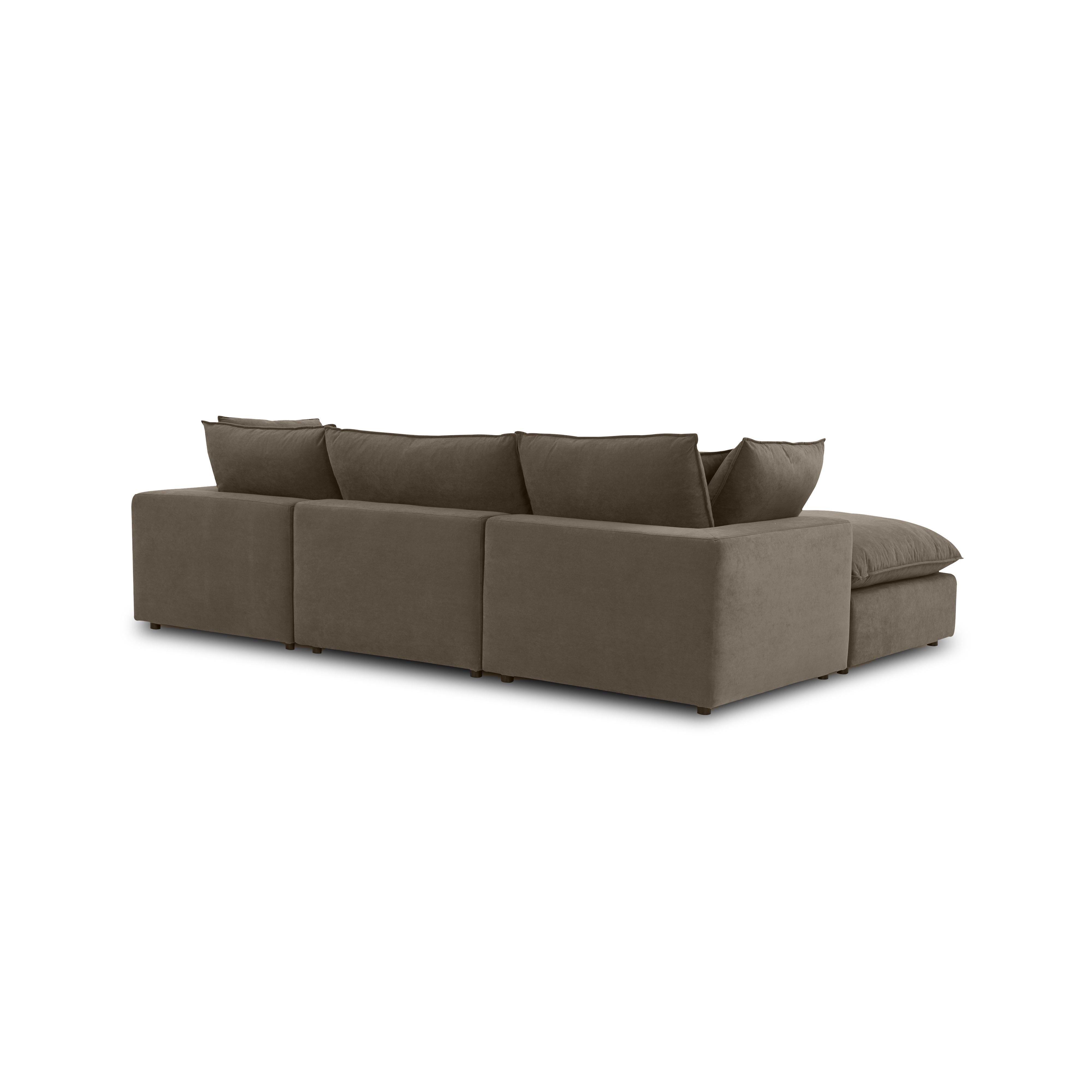 Cali Chocolate Brown Performance Velvet 4 Piece Sectional Sectionals TOV Furniture , Black Friday Sale TOV Furniture Furniture Sale, Old Bones Co, Mid Century Furniture Sale, Four Hands Furniture, Black Friday Sale Cali Chocolate Brown Performance Velvet 4 Piece Sectional,Gus Sale, Perigold Cali Chocolate Brown Performance Velvet 4 Piece Sectional Sectionals Black Friday Sale , Perigold Sale Cali Chocolate Brown Performance Velvet 4 Piece Sectional,Cali Chocolate Brown Performance Velvet 4 Piece Sectional L