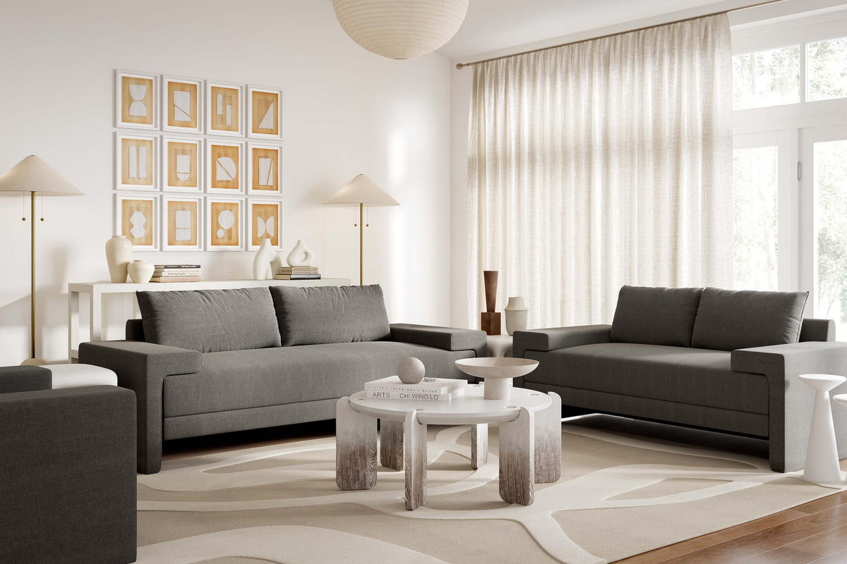 Maeve 91" Contract-Grade Fabric Sofa