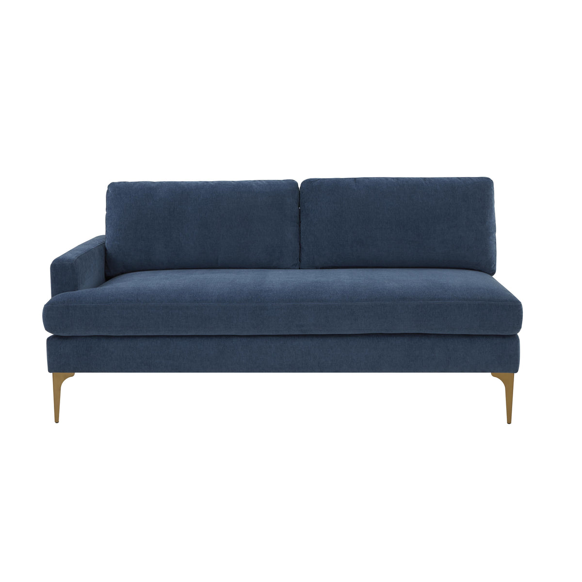 Serena 68" Performance Velvet Modular Loveseat