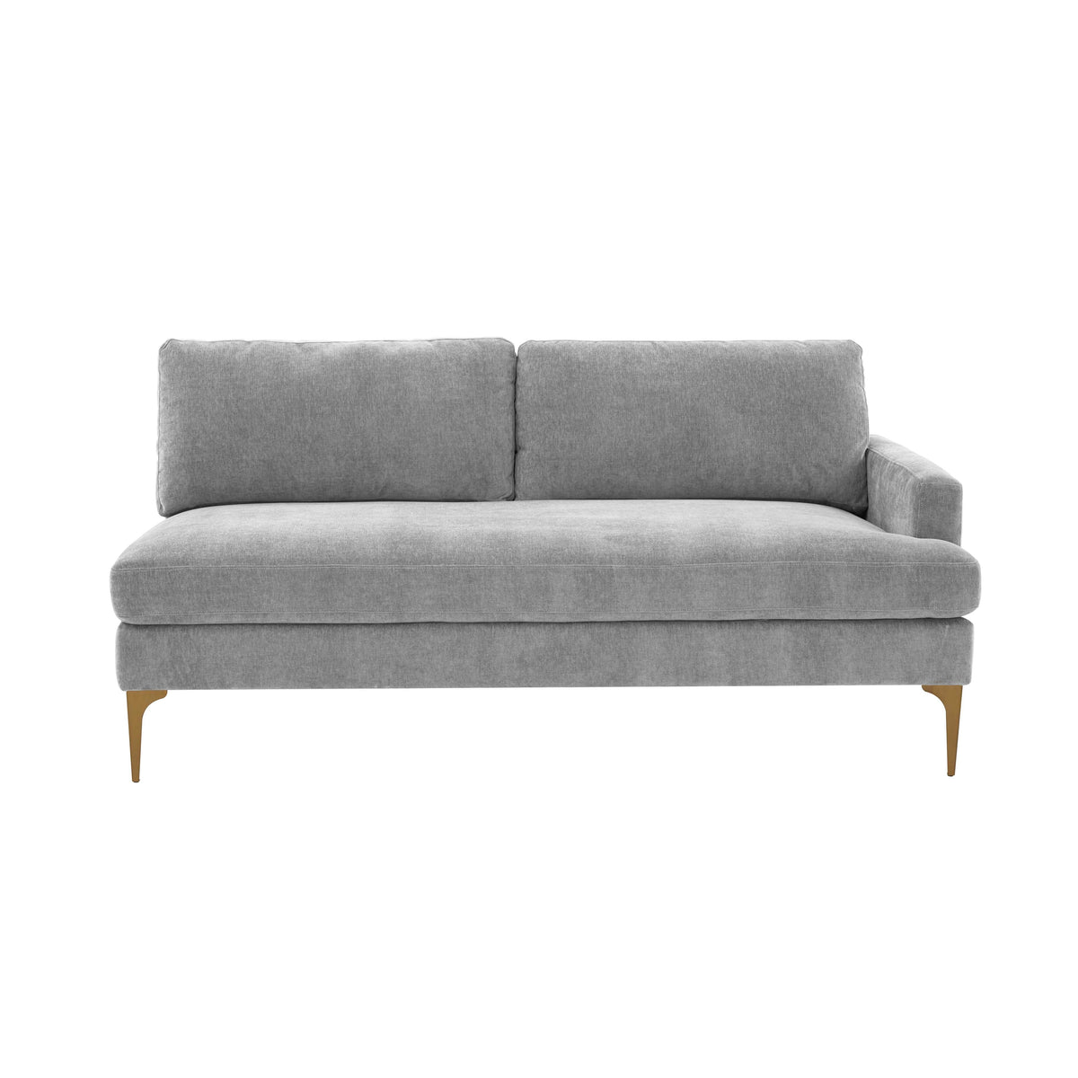 Serena 68" Performance Velvet Modular Loveseat