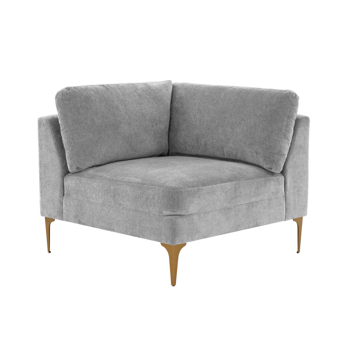 Serena Performance Velvet Modular Corner Seat