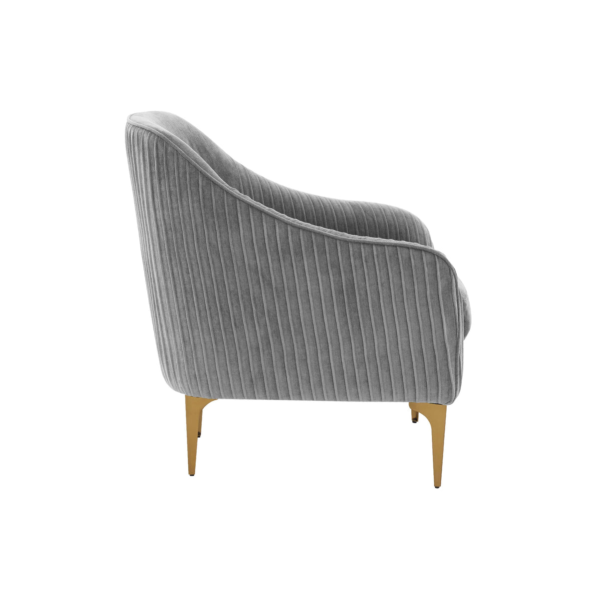Serena Performance Velvet Accent Chair
