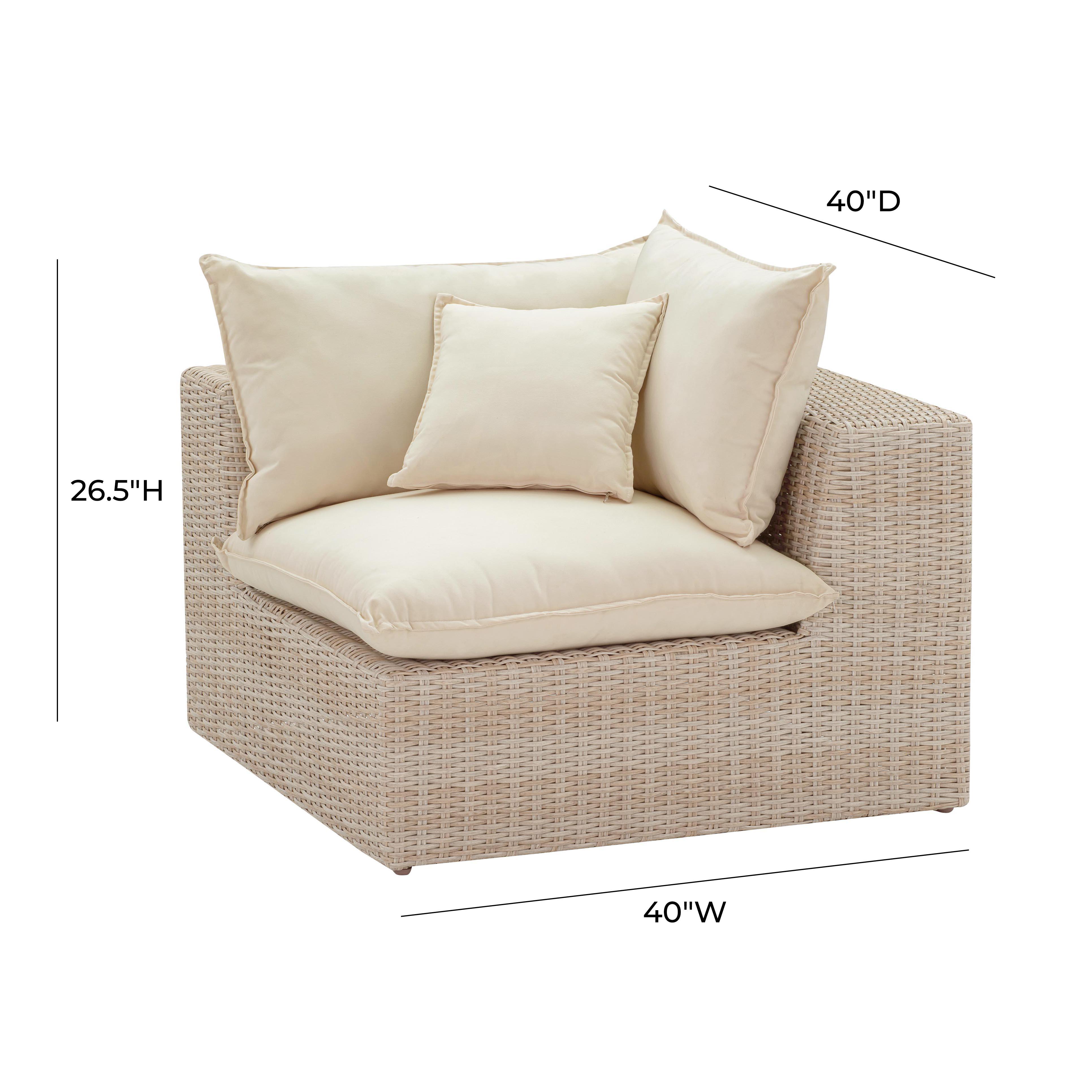 Cali Natural Wicker Outdoor Corner Chair Outdoor Sofas & Sectionals TOV Furniture , Black Friday Sale TOV Furniture Furniture Sale, Old Bones Co, Mid Century Furniture Sale, Four Hands Furniture, Black Friday Sale Cali Natural Wicker Outdoor Corner Chair,Gus Sale, Perigold Cali Natural Wicker Outdoor Corner Chair Outdoor Sofas & Sectionals Black Friday Sale , Perigold Sale Cali Natural Wicker Outdoor Corner Chair,Cali Natural Wicker Outdoor Corner Chair Lulu and Georgia, Burke Decor Sale Cali Natural Wicker