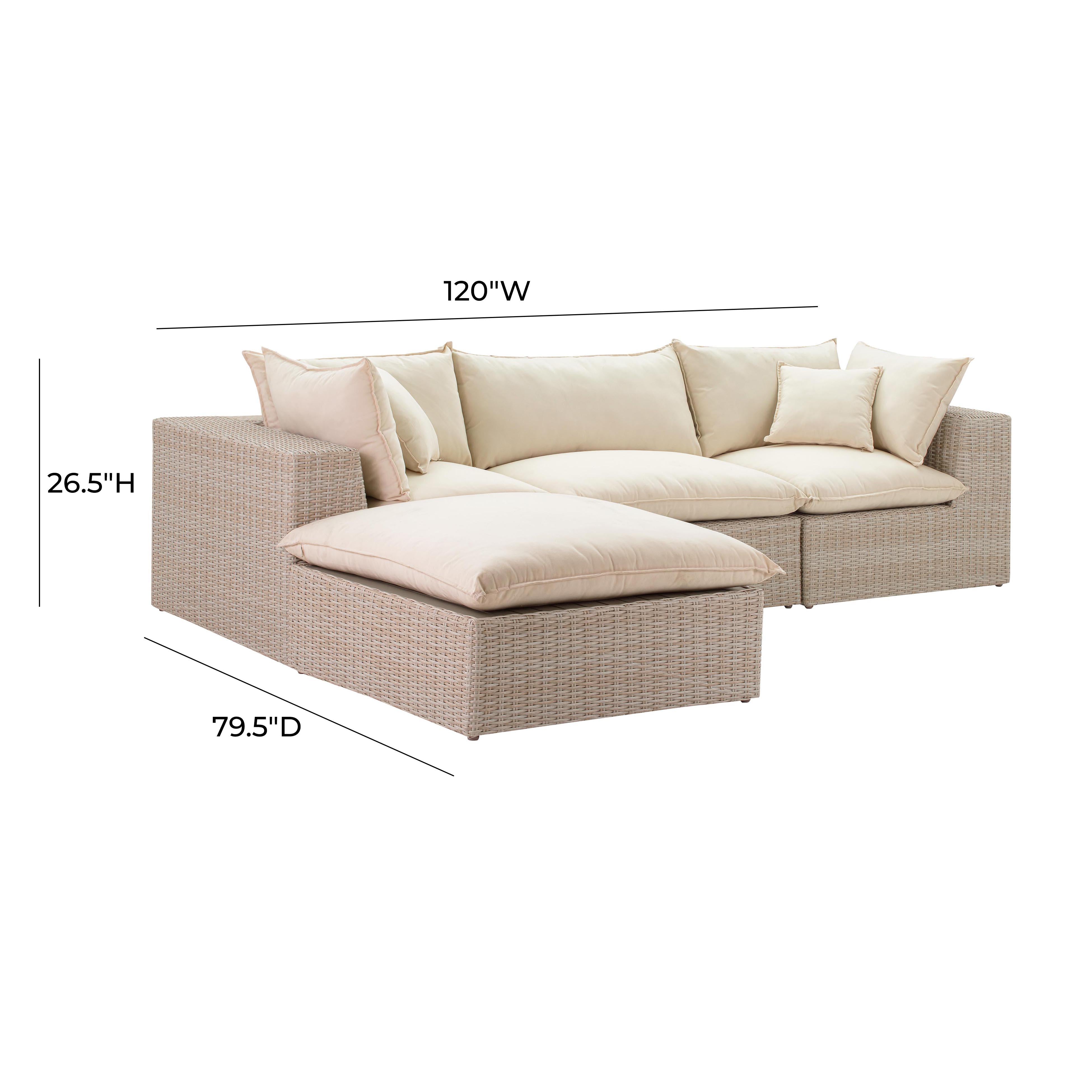 Cali Natural Wicker Outdoor Modular Sectional Outdoor Sofas & Sectionals TOV Furniture , Black Friday Sale TOV Furniture Furniture Sale, Old Bones Co, Mid Century Furniture Sale, Four Hands Furniture, Black Friday Sale Cali Natural Wicker Outdoor Modular Sectional,Gus Sale, Perigold Cali Natural Wicker Outdoor Modular Sectional Outdoor Sofas & Sectionals Black Friday Sale , Perigold Sale Cali Natural Wicker Outdoor Modular Sectional,Cali Natural Wicker Outdoor Modular Sectional Lulu and Georgia, Burke Decor
