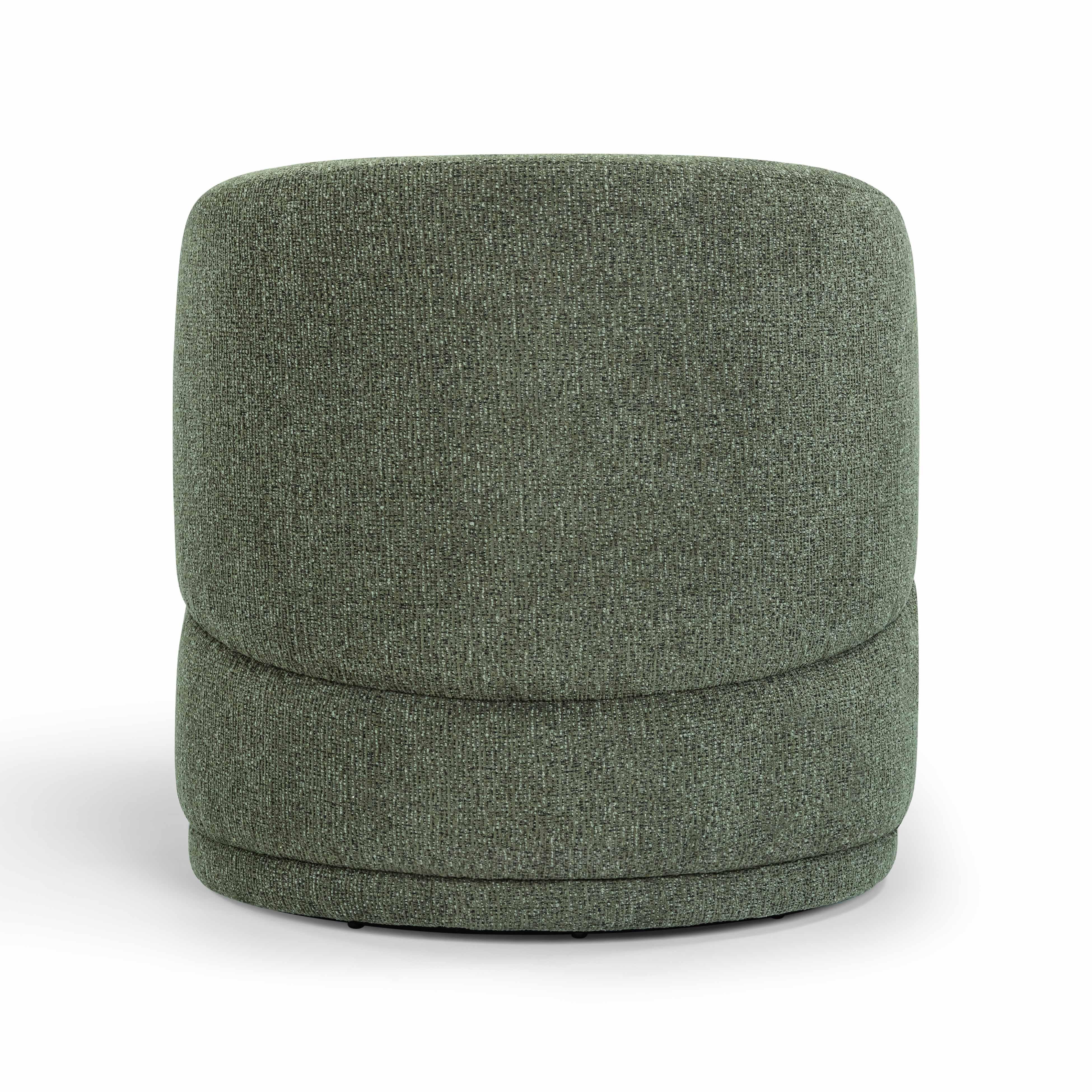 Massa Textured Performance Fabric Swivel Accent Chair