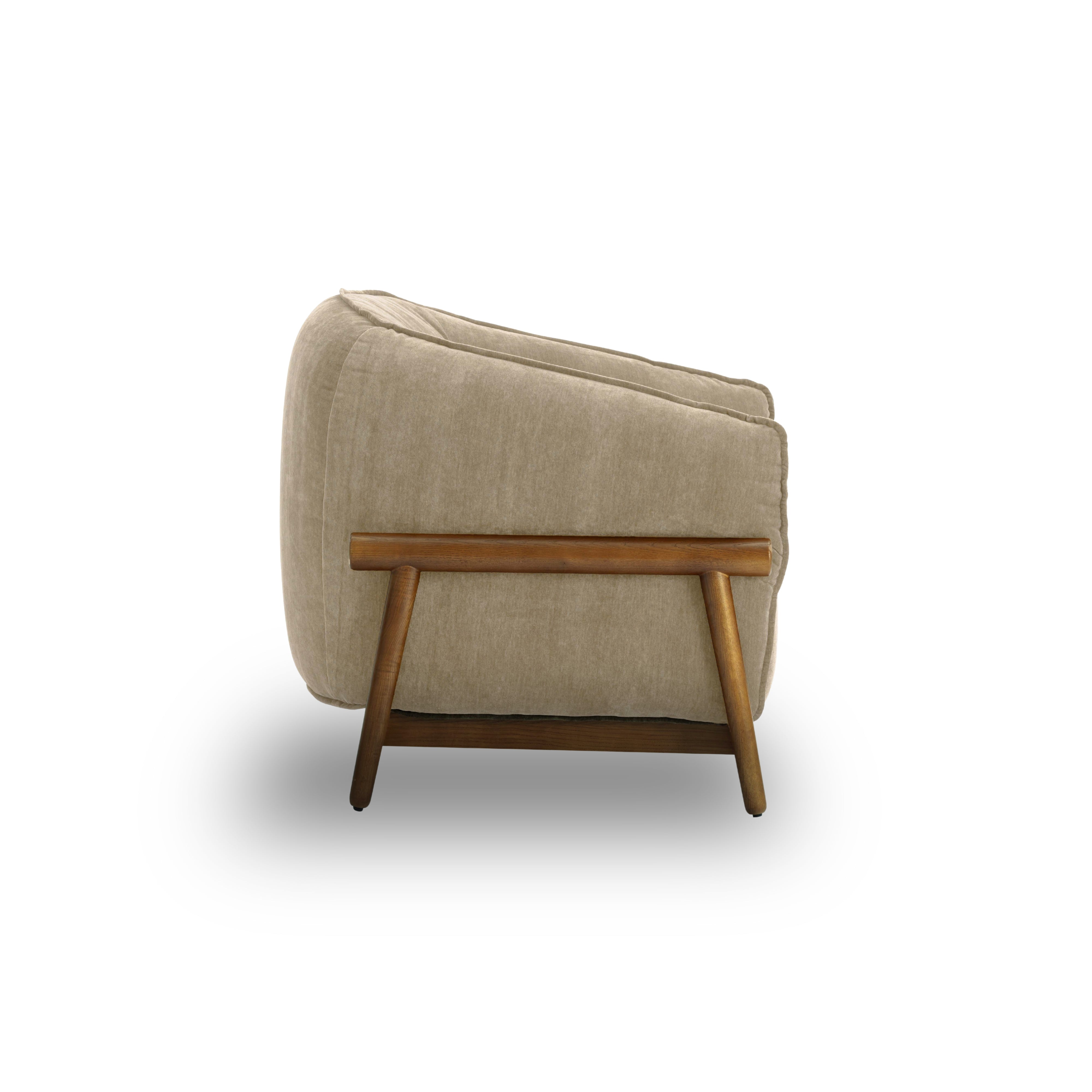 Piedmont Upcycled Contract-Grade Chenille Accent Chair