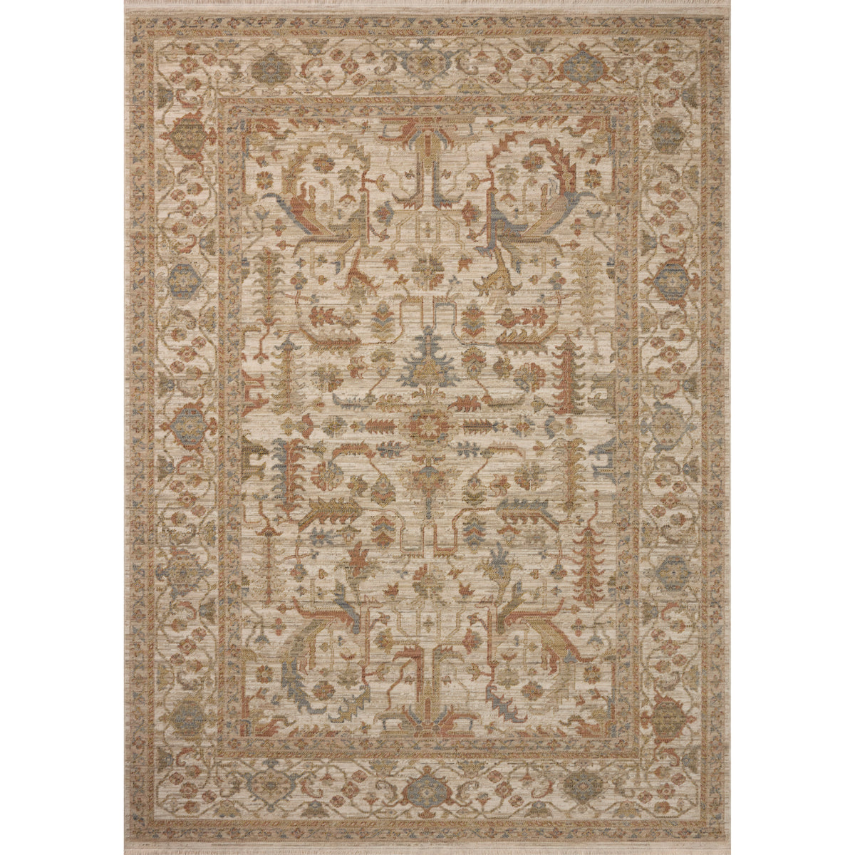 Loloi Reign Ivory/Sunset Rug by Loloi