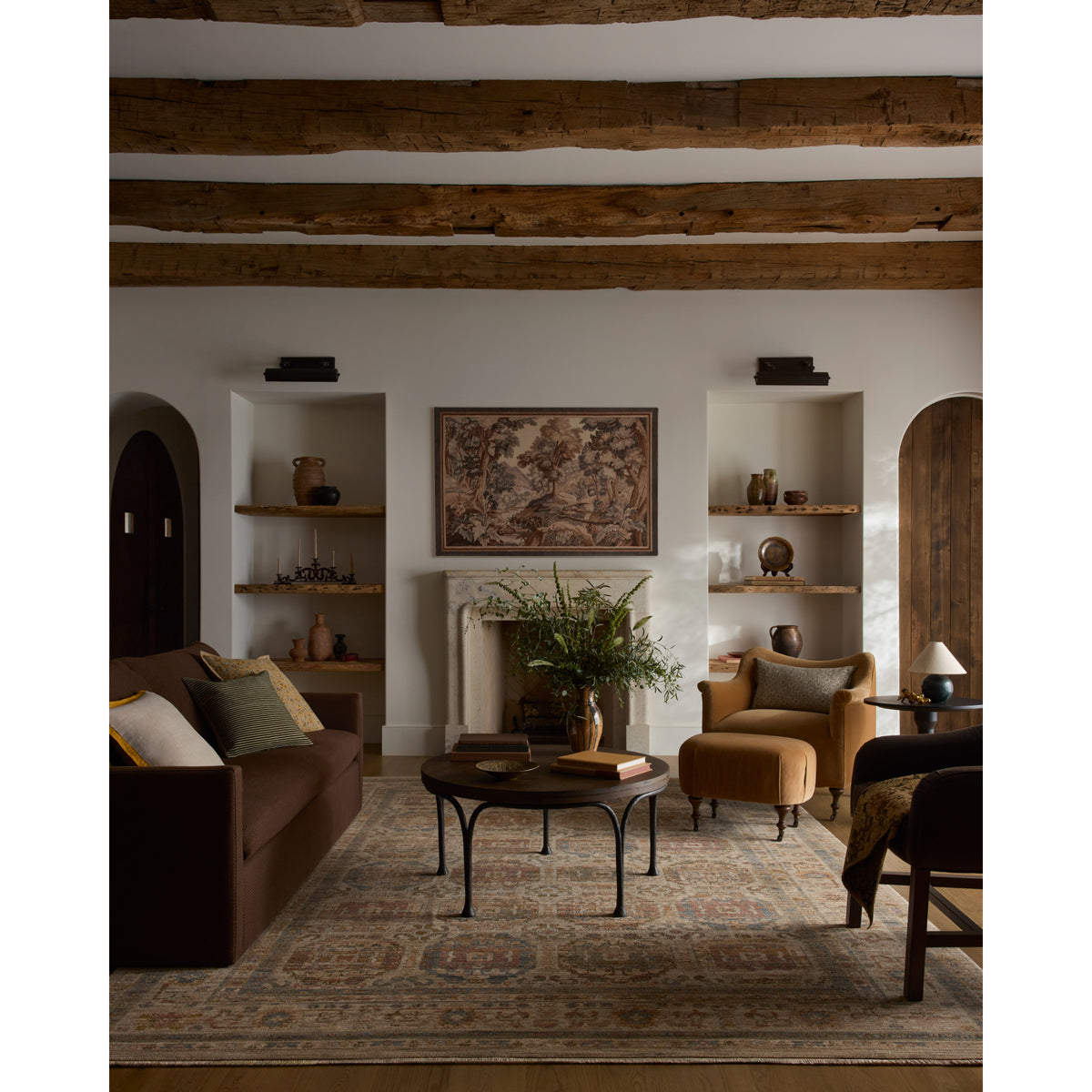 Loloi Reign Dove/Multi Rug by Loloi