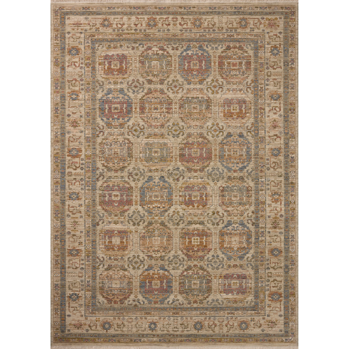 Loloi Reign Dove/Multi Rug by Loloi