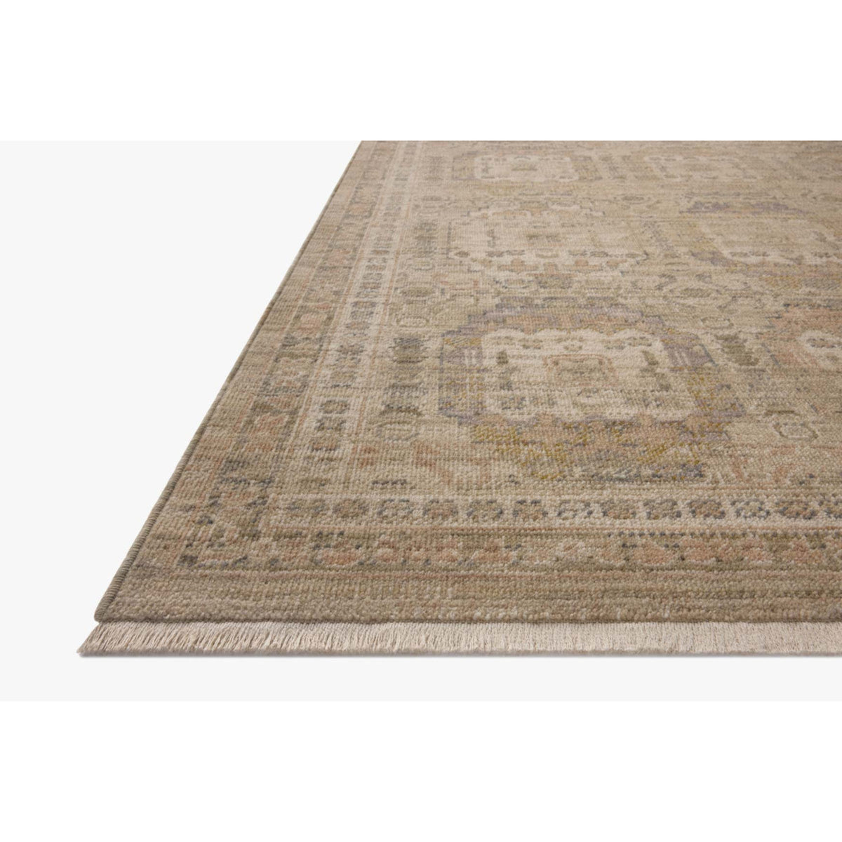 Loloi Reign Linen/Lilac Rug by Loloi
