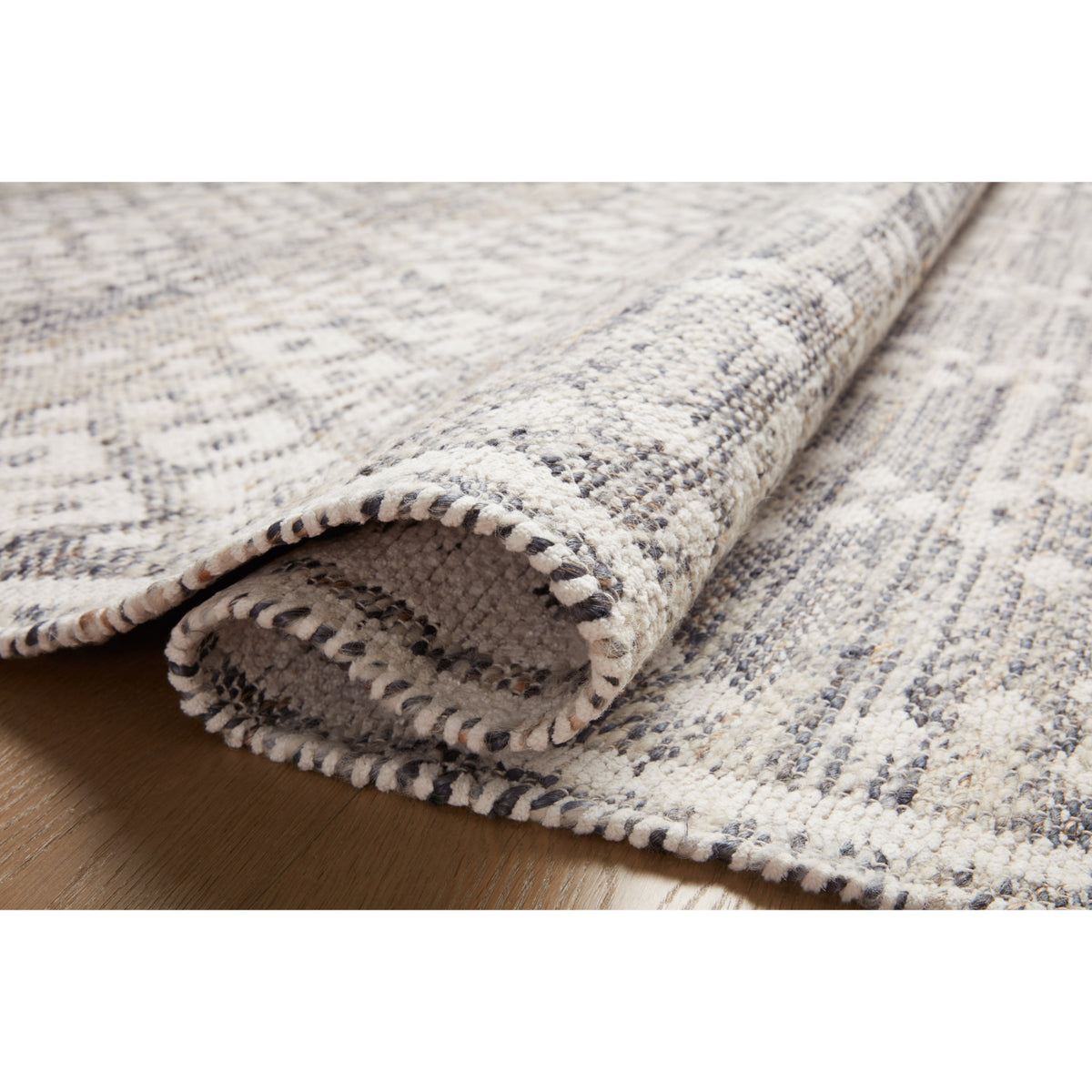 Angela Rose x Loloi Rivers Denim/Ivory Rug