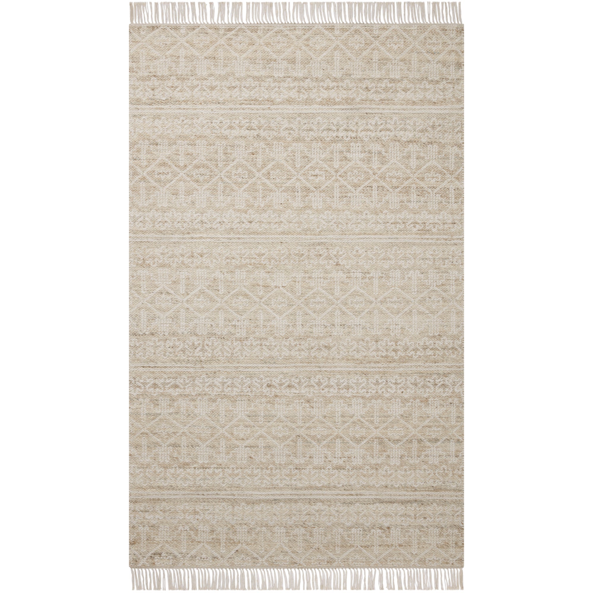 Angela Rose x Loloi Rivers Sand/Ivory Rug
