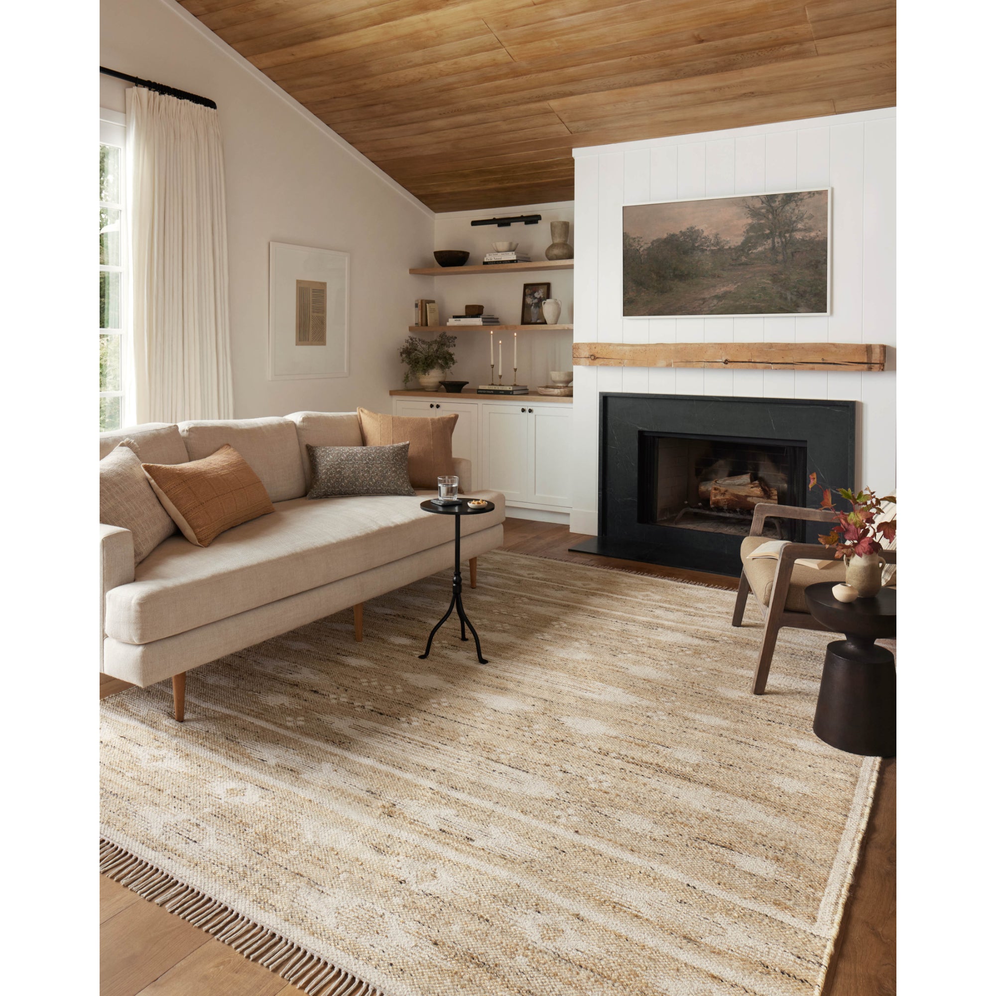 Angela Rose x Loloi Rivers Natural/Ivory Rug