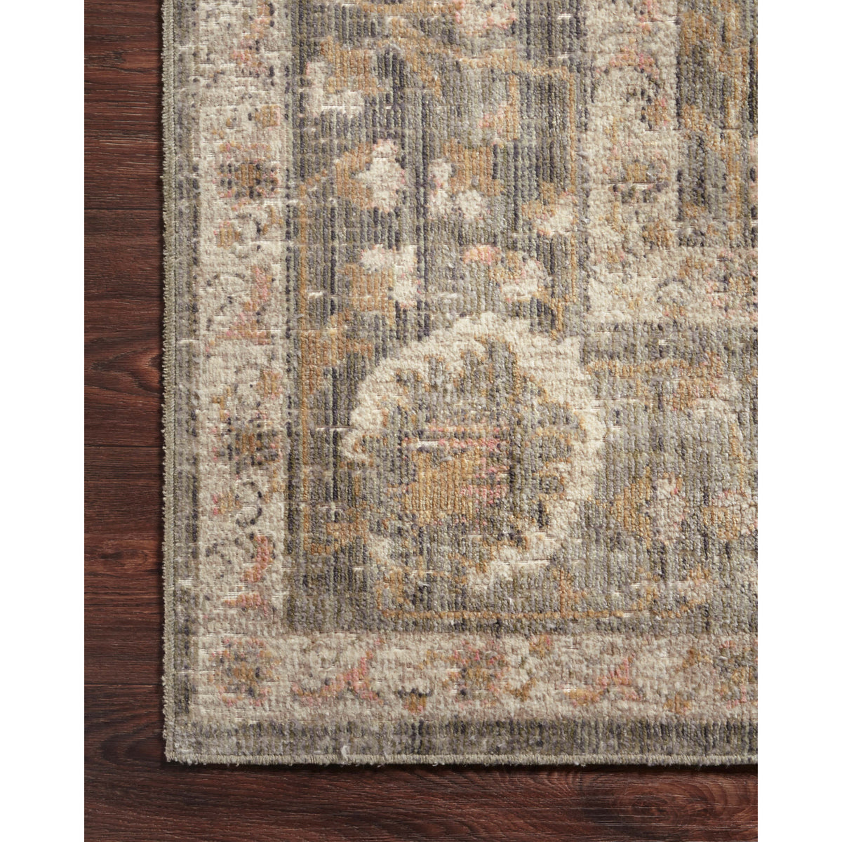 Chris Loves Julia x Loloi Rosemarie Sage/Blush Rug