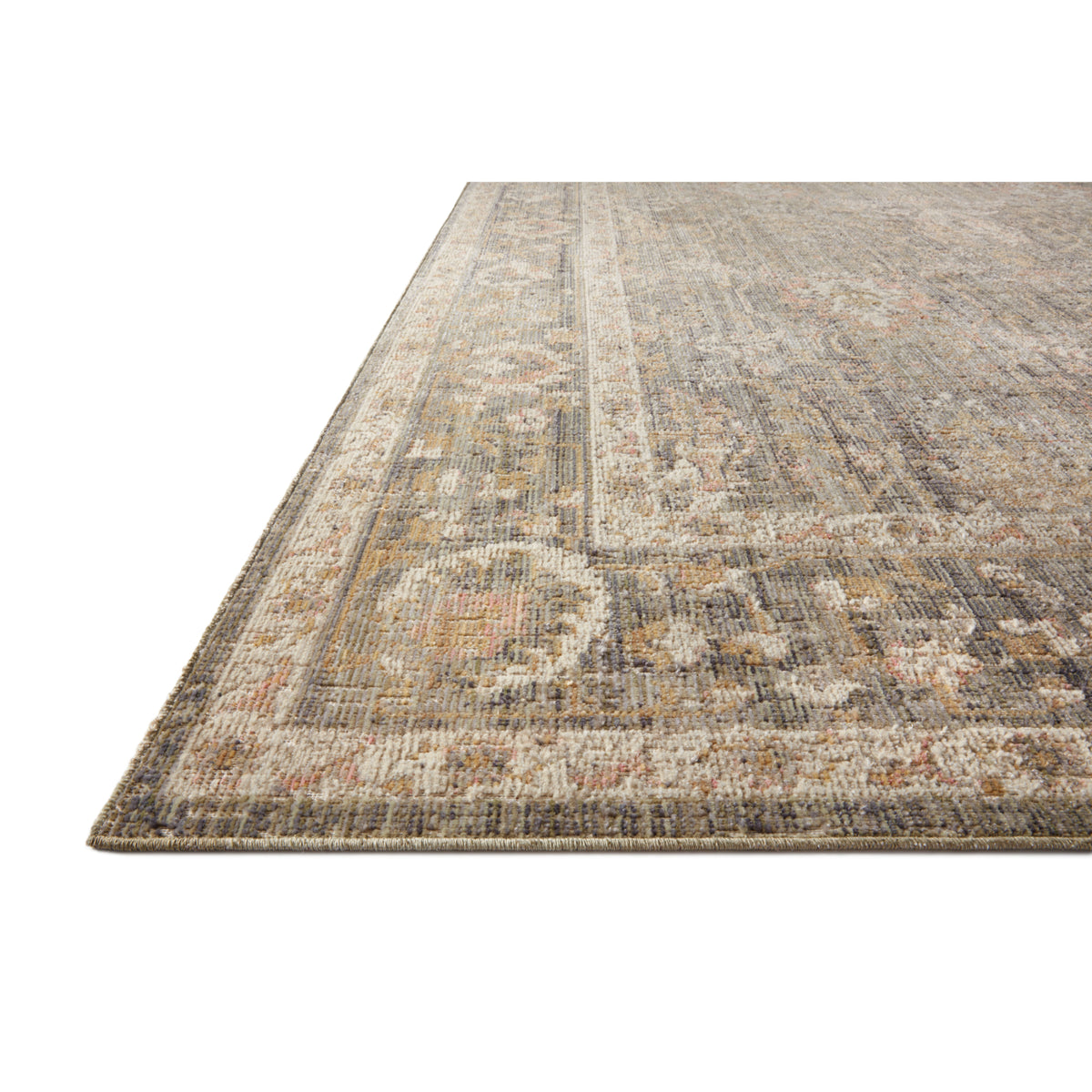 Chris Loves Julia x Loloi Rosemarie Sage/Blush Rug