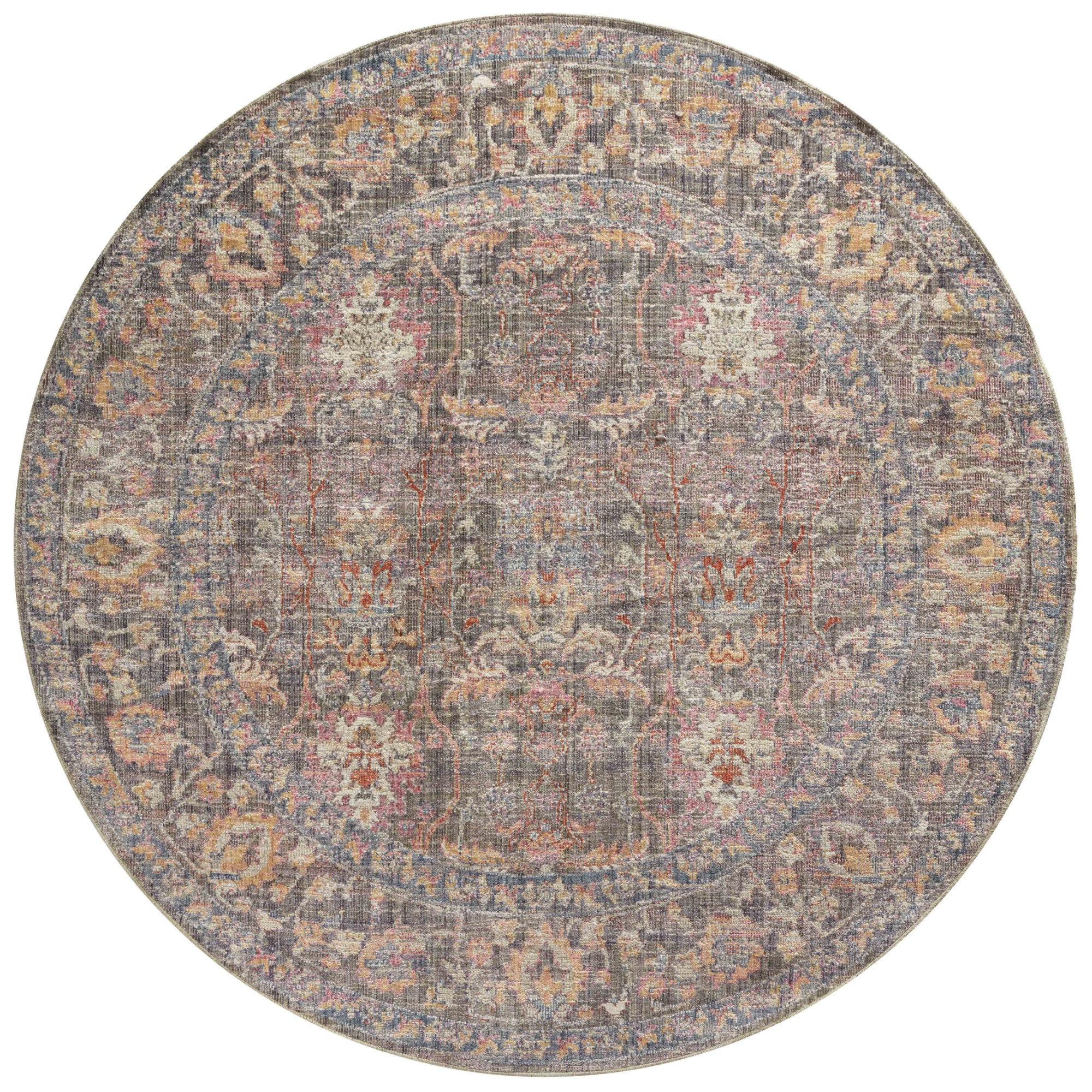 Chris Loves Julia x Loloi Rosemarie Stone/Multi Rug