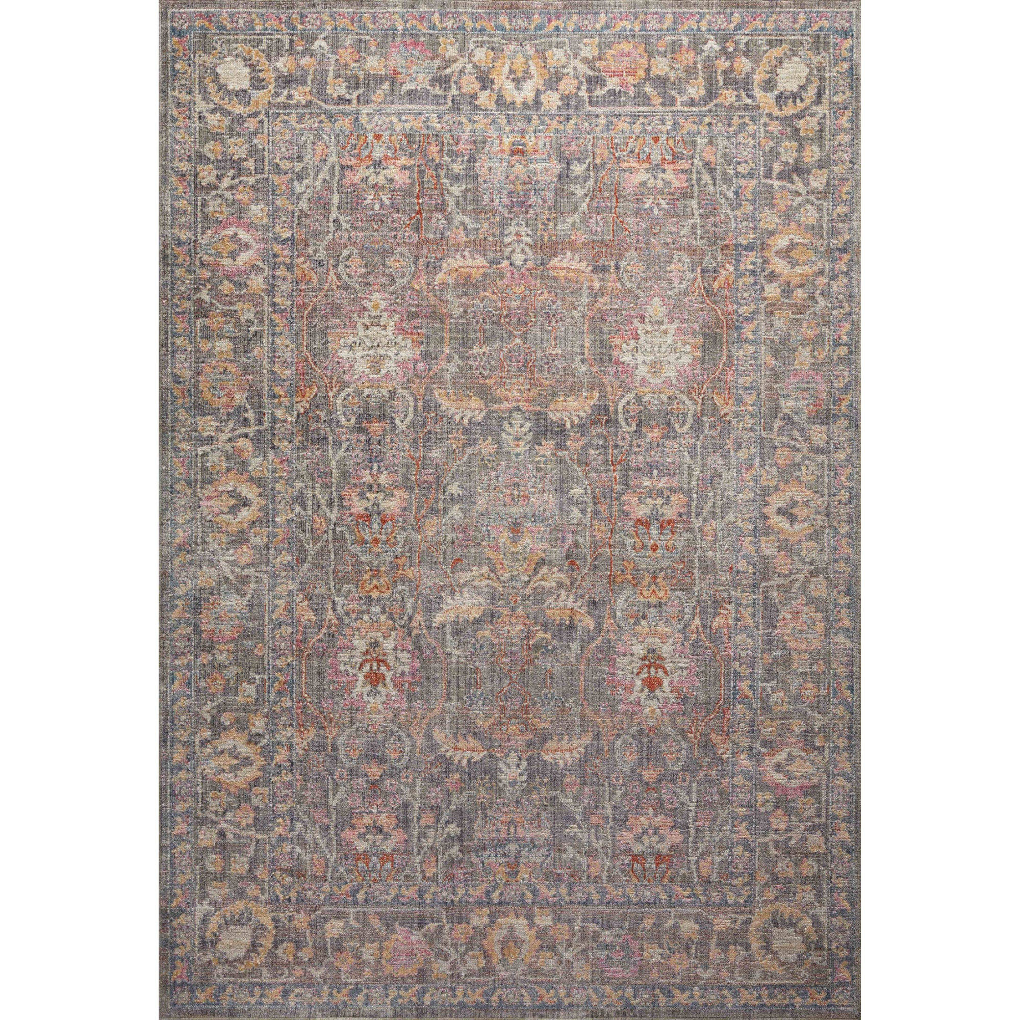 Chris Loves Julia x Loloi Rosemarie Stone/Multi Rug