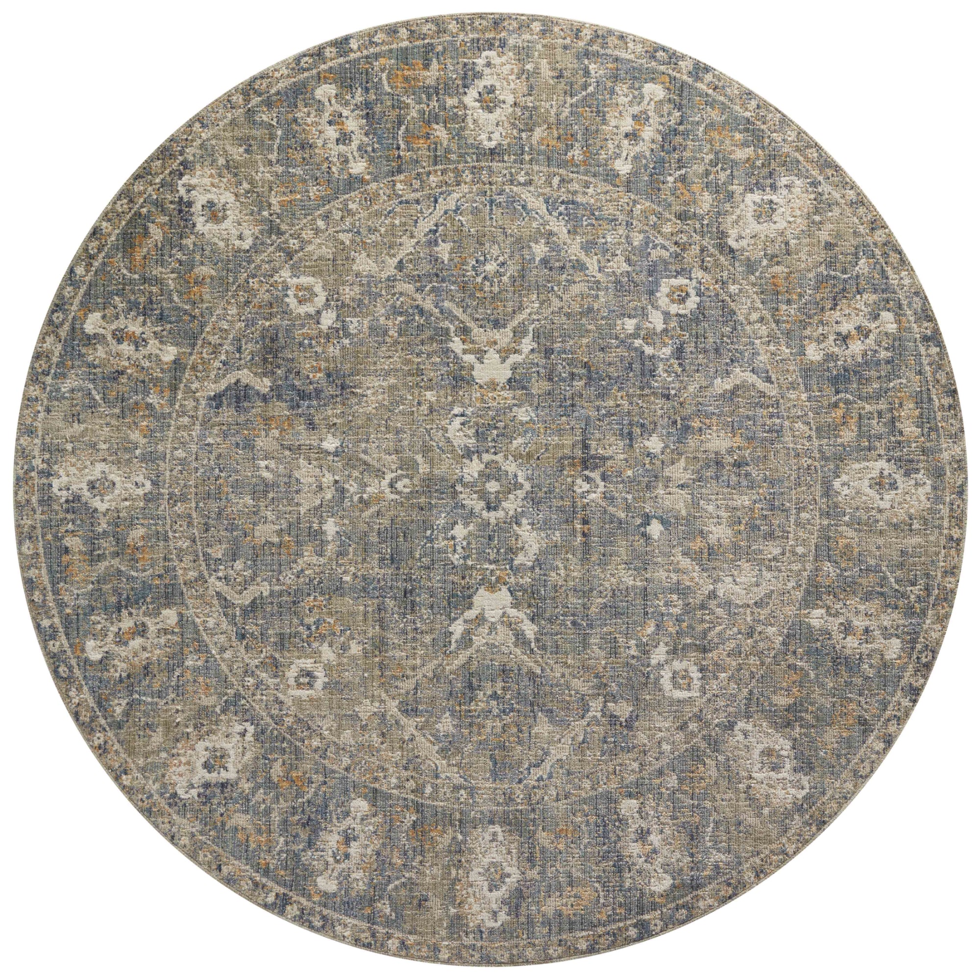 Chris Loves Julia x Loloi Rosemarie Sand/Lagoon Rug