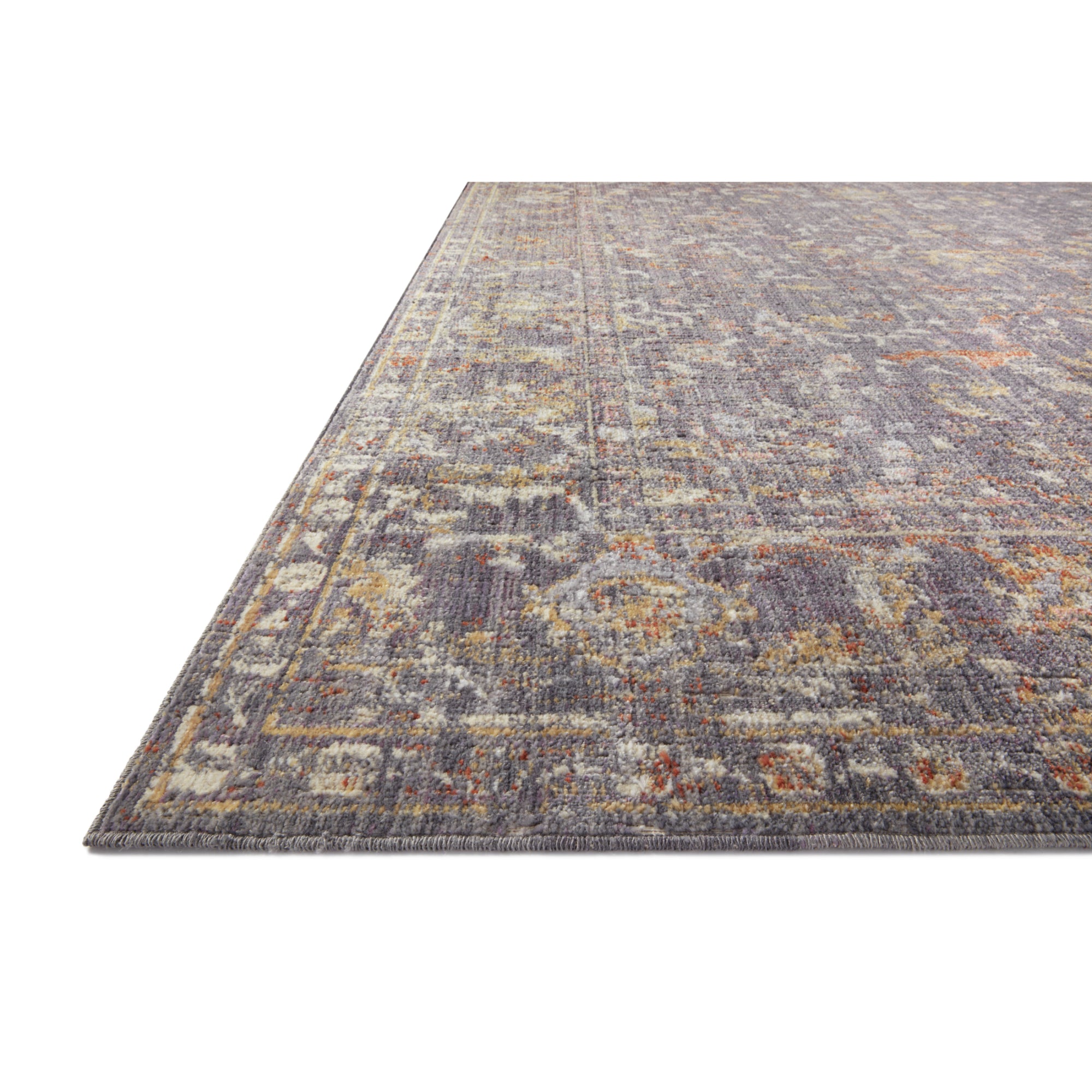 Chris Loves Julia x Loloi Rosemarie Graphite/Multi Rug
