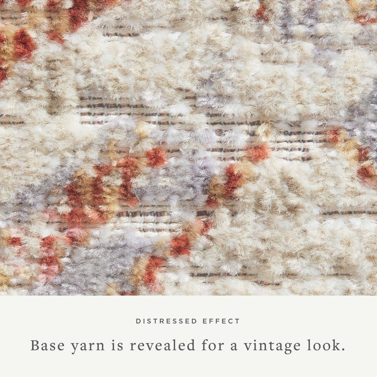 Chris Loves Julia x Loloi Rosemarie Oatmeal/Lavender Rug