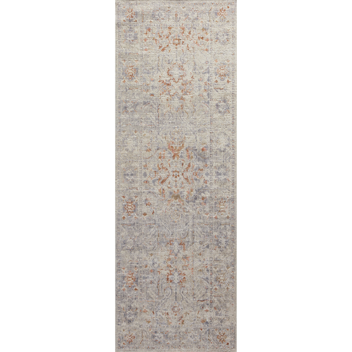 Chris Loves Julia x Loloi Rosemarie Oatmeal/Lavender Rug