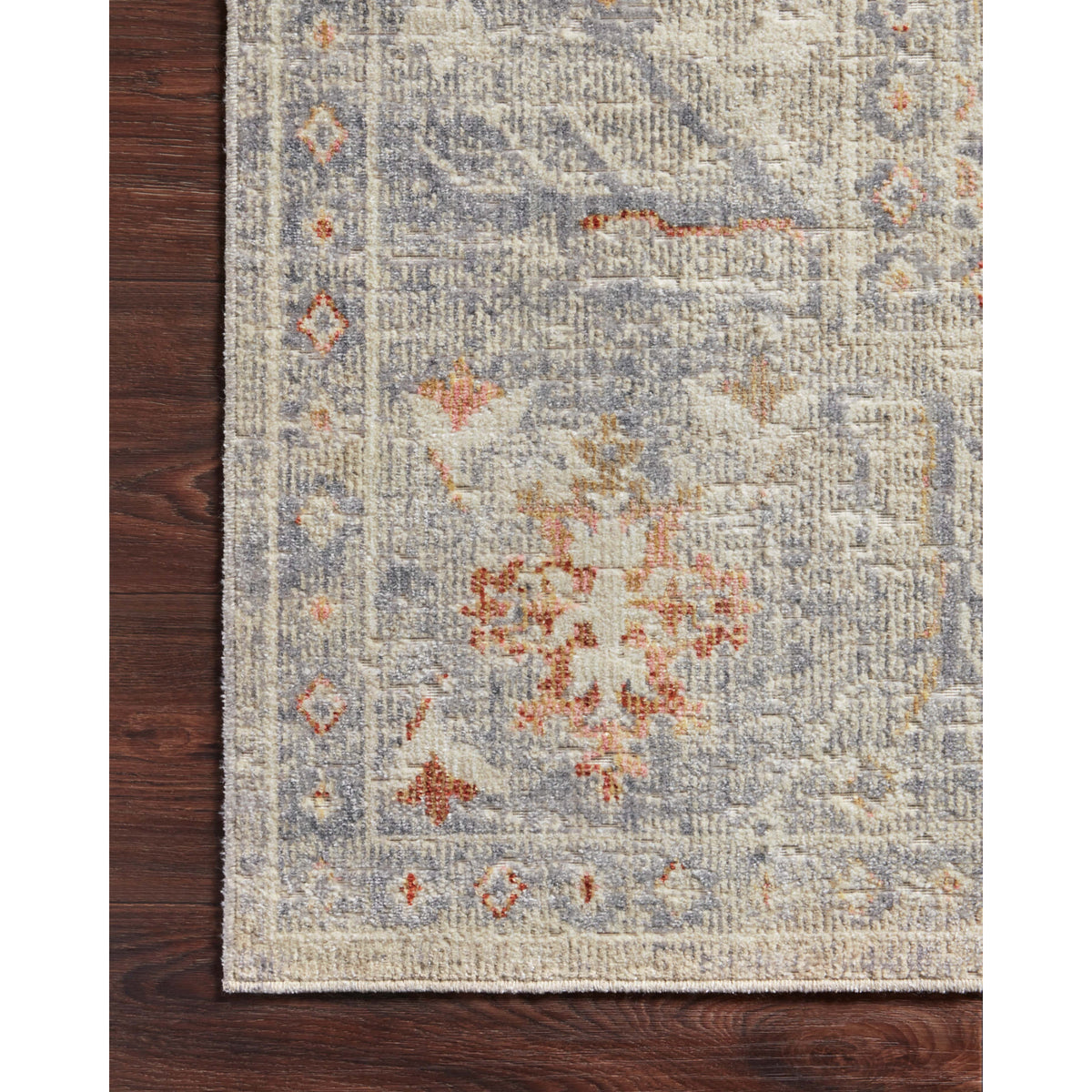 Chris Loves Julia x Loloi Rosemarie Oatmeal/Lavender Rug