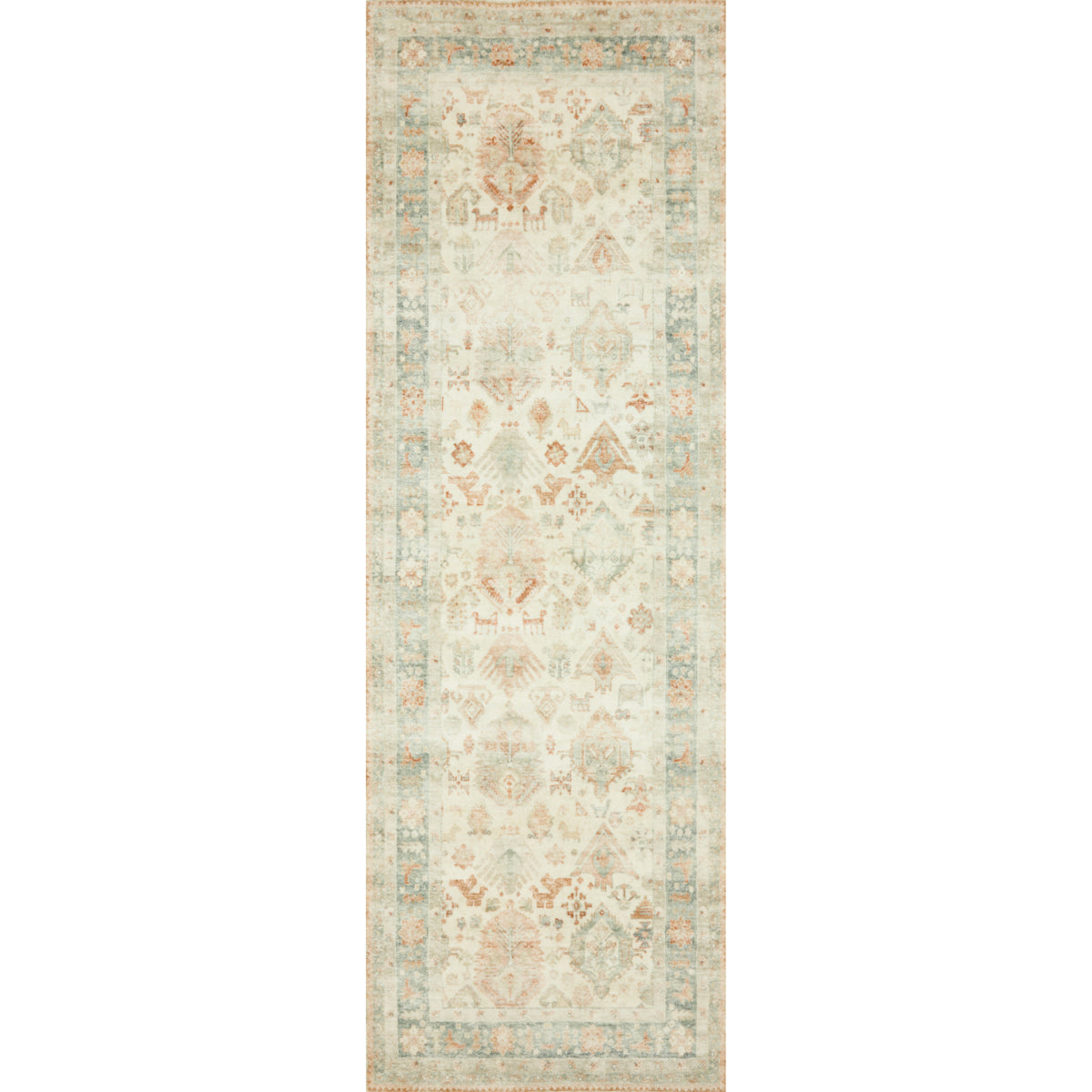 Loloi Rosette Beige/Multi Rug by Loloi
