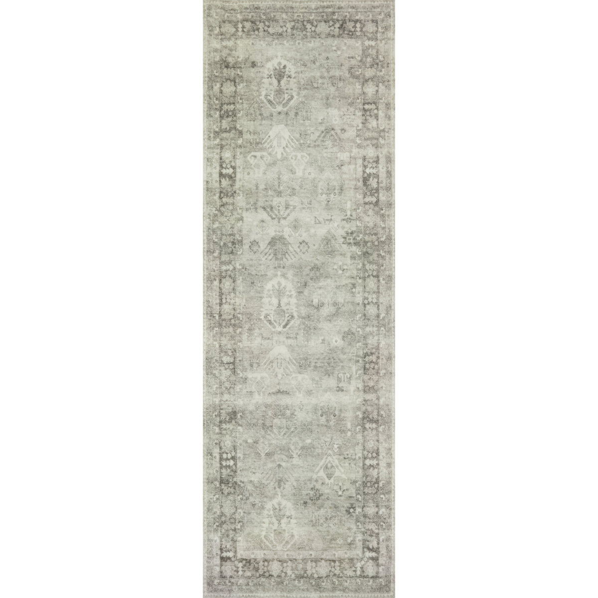 Loloi Rosette Steel/Graphite Rug by Loloi