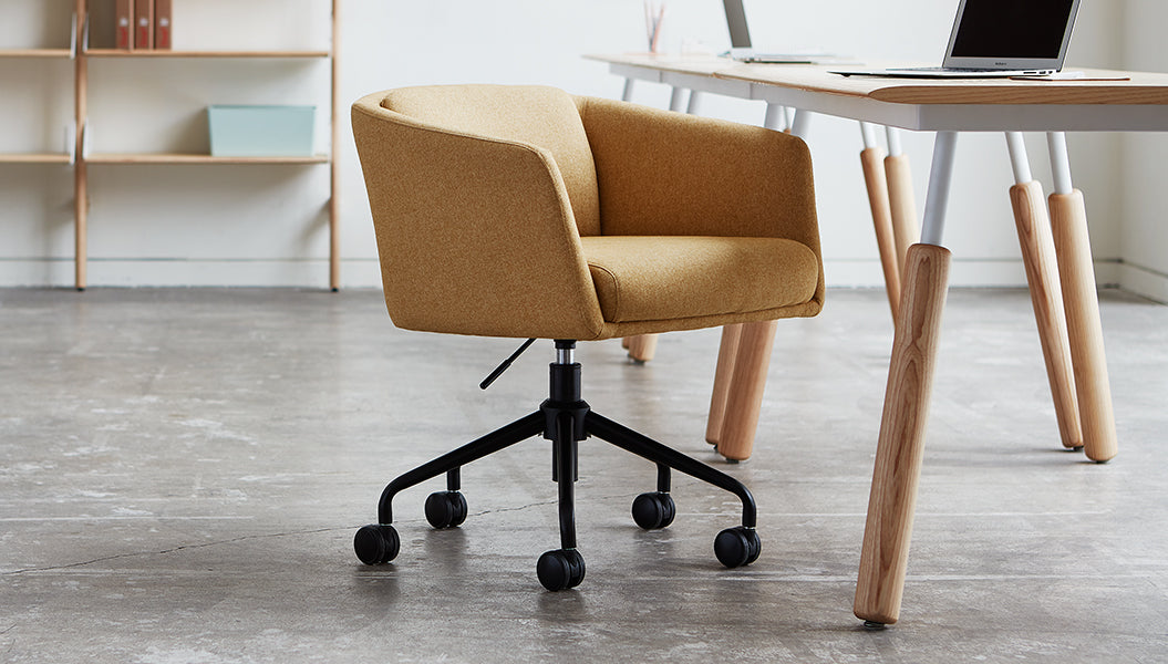 Radius Task Chair Chair Gus* Four Hands, Mid Century Modern Furniture, Old Bones Furniture Company, Old Bones Co, Modern Mid Century, Designer Furniture, https://www.oldbonesco.com/