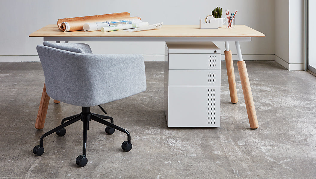 Radius Task Chair Chair Gus* Four Hands, Mid Century Modern Furniture, Old Bones Furniture Company, Old Bones Co, Modern Mid Century, Designer Furniture, https://www.oldbonesco.com/