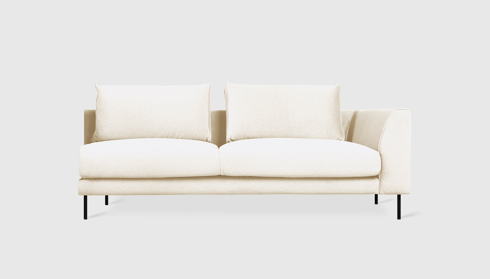 Renfrew Right Arm Merino Cream / BlackSofa Gus* Merino Cream Black Four Hands, Mid Century Modern Furniture, Old Bones Furniture Company, Old Bones Co, Modern Mid Century, Designer Furniture, https://www.oldbonesco.com/
