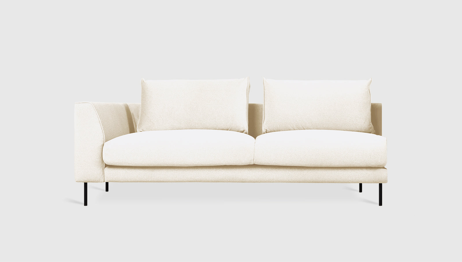 Renfrew Left Arm Merino Cream / BlackSofa Gus* Merino Cream Black Four Hands, Mid Century Modern Furniture, Old Bones Furniture Company, Old Bones Co, Modern Mid Century, Designer Furniture, https://www.oldbonesco.com/