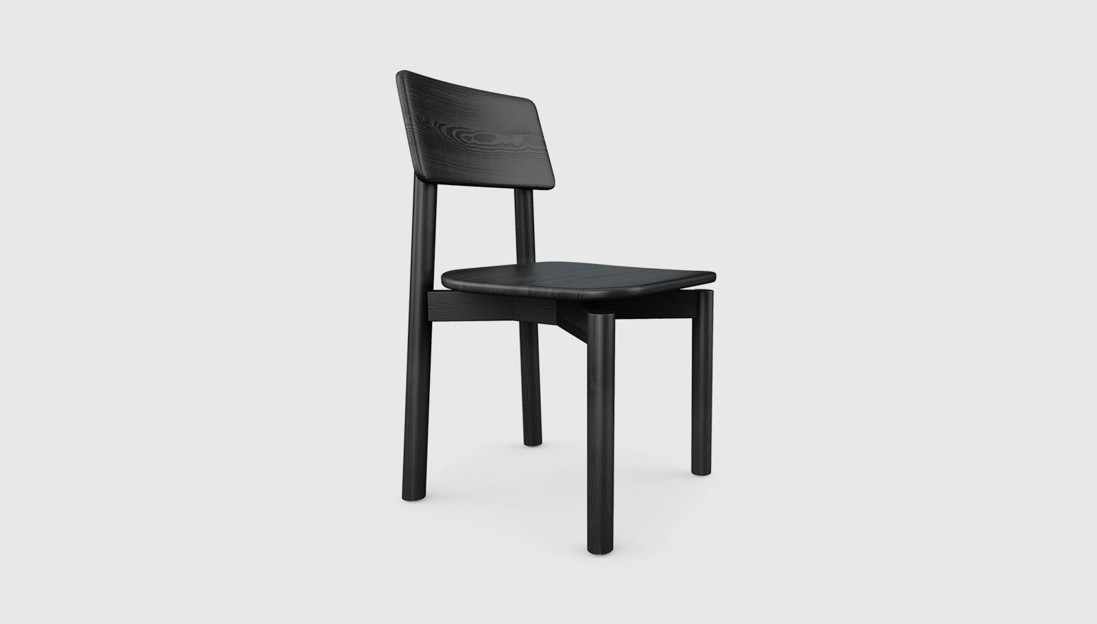 Ridley Dining Chair Black AshDining Chair Gus* Black Ash Four Hands, Mid Century Modern Furniture, Old Bones Furniture Company, Old Bones Co, Modern Mid Century, Designer Furniture, https://www.oldbonesco.com/