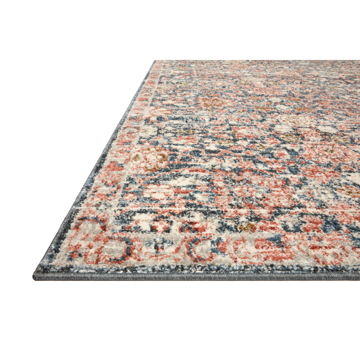 Loloi Saban Navy/Rust Rug by Loloi