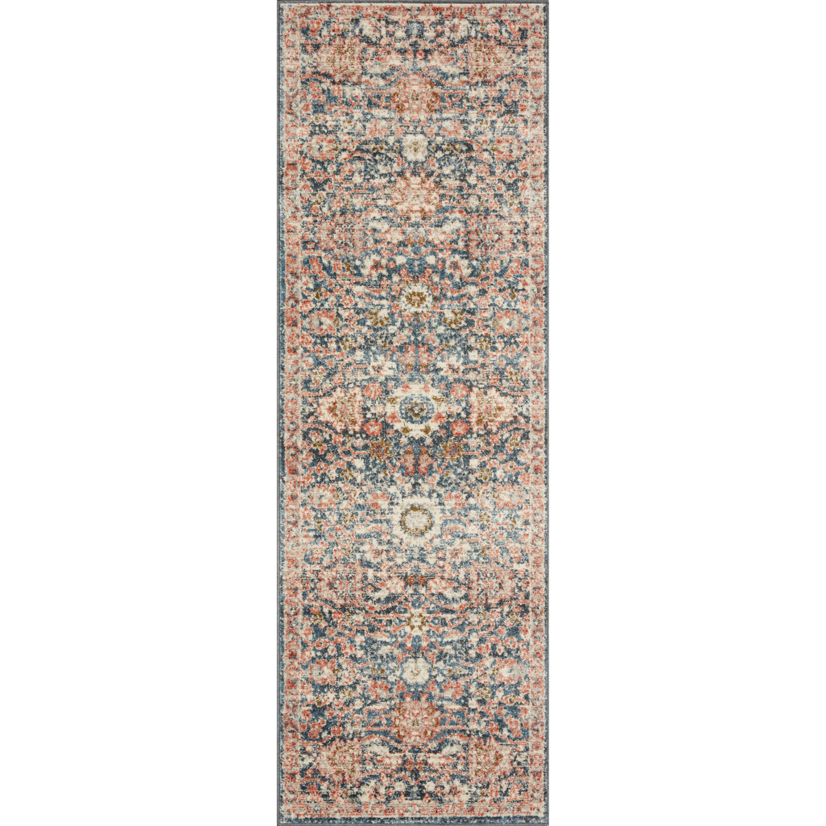 Loloi Saban Navy/Rust Rug by Loloi