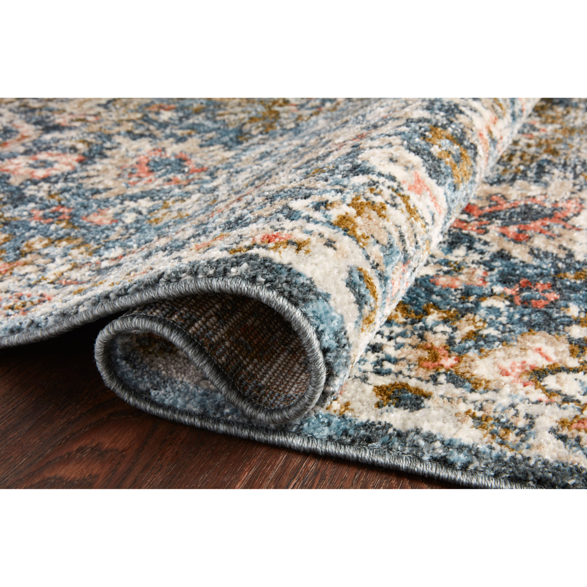 Loloi Saban Blue/Sand Rug by Loloi